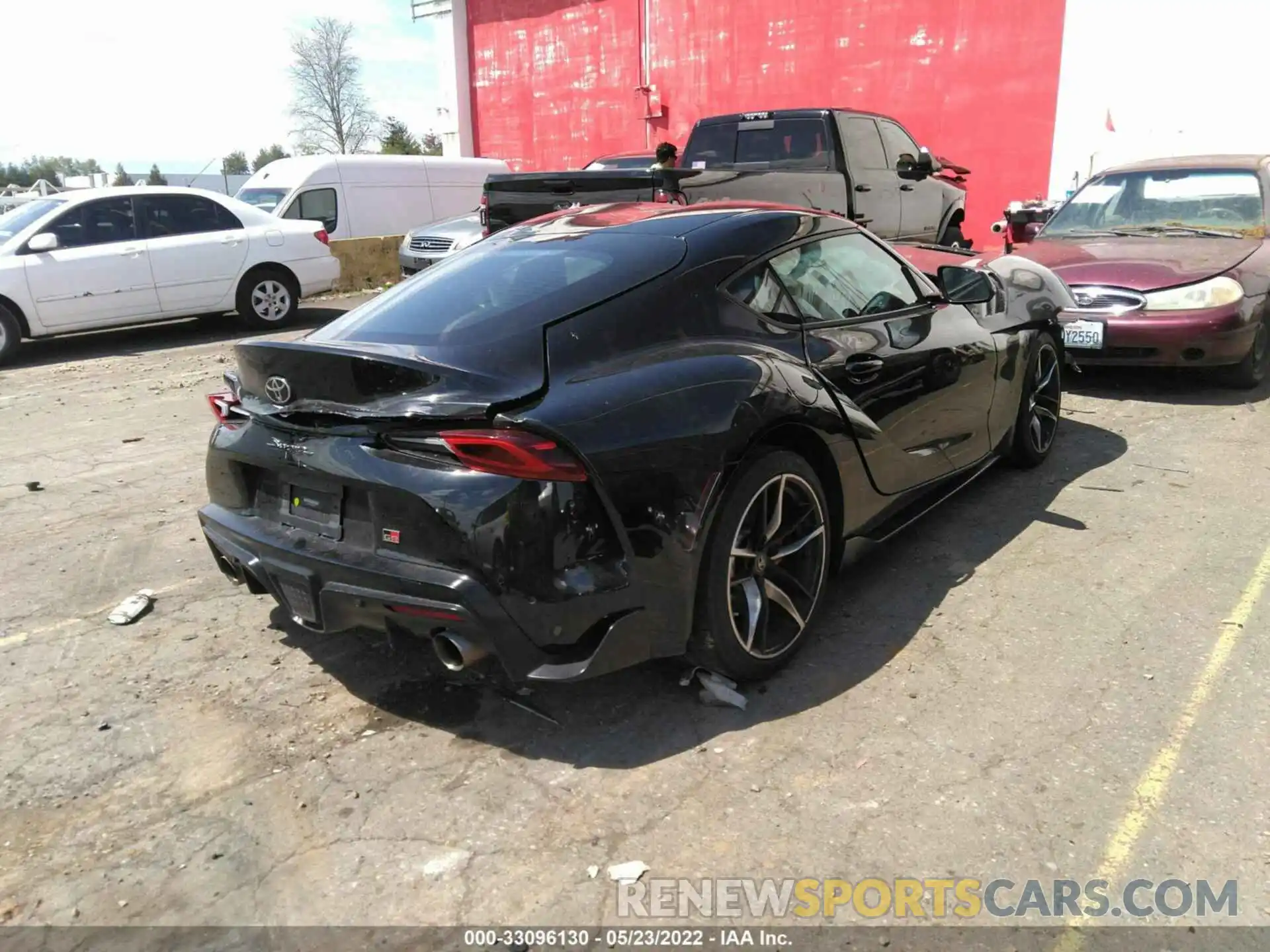 4 Photograph of a damaged car WZ1DB4C0XLW025084 TOYOTA GR SUPRA 2020