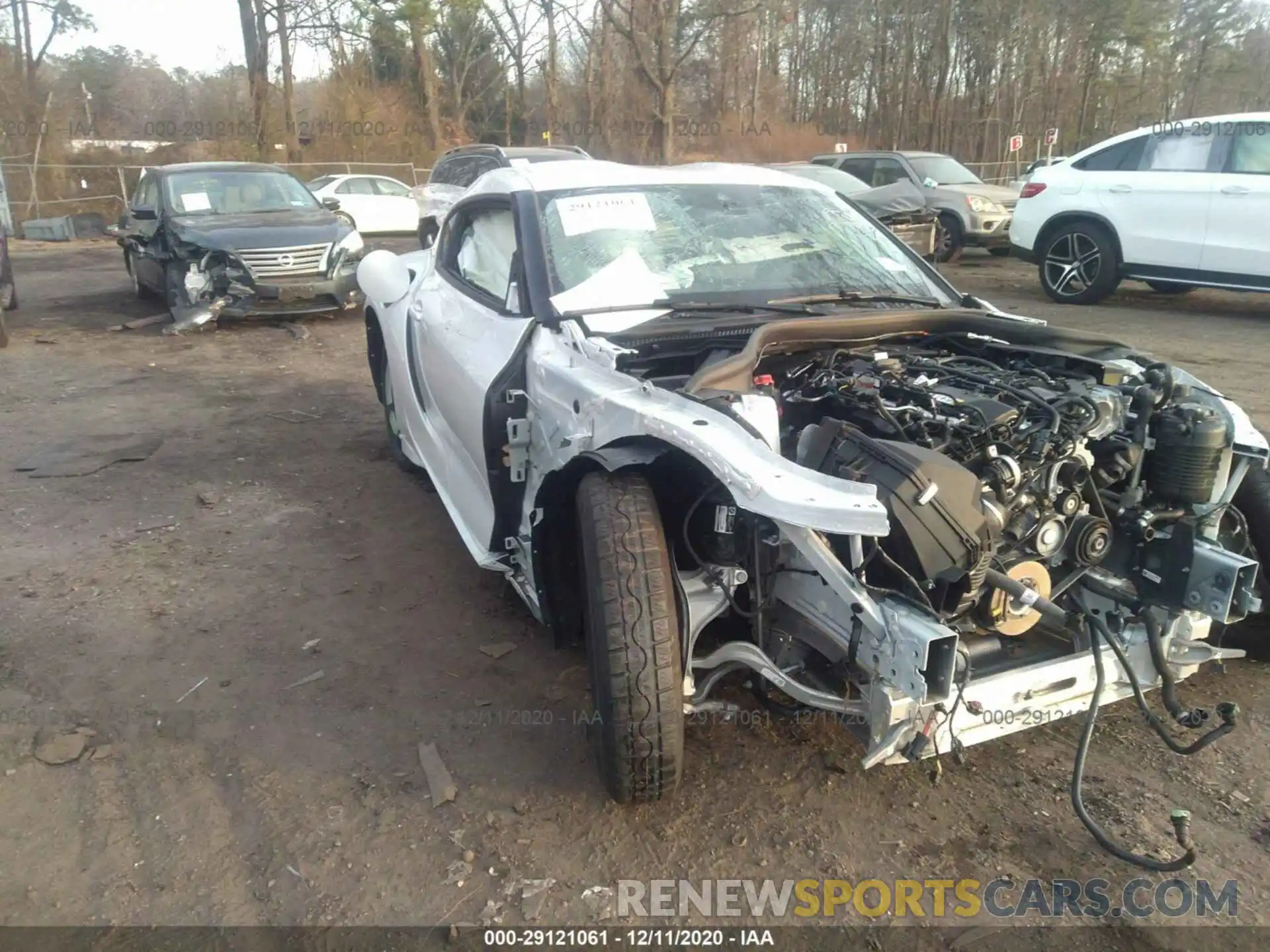 1 Photograph of a damaged car WZ1DB4C0XLW029281 TOYOTA GR SUPRA 2020