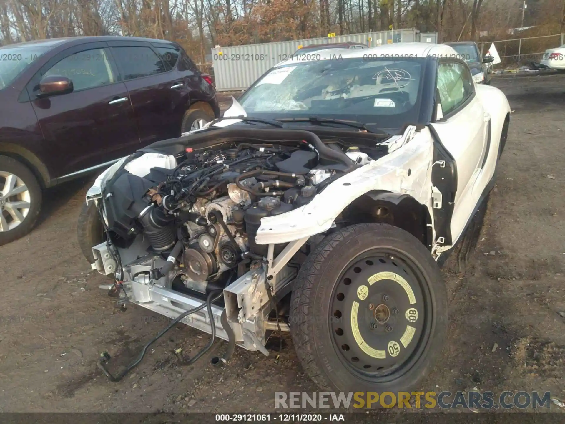 2 Photograph of a damaged car WZ1DB4C0XLW029281 TOYOTA GR SUPRA 2020
