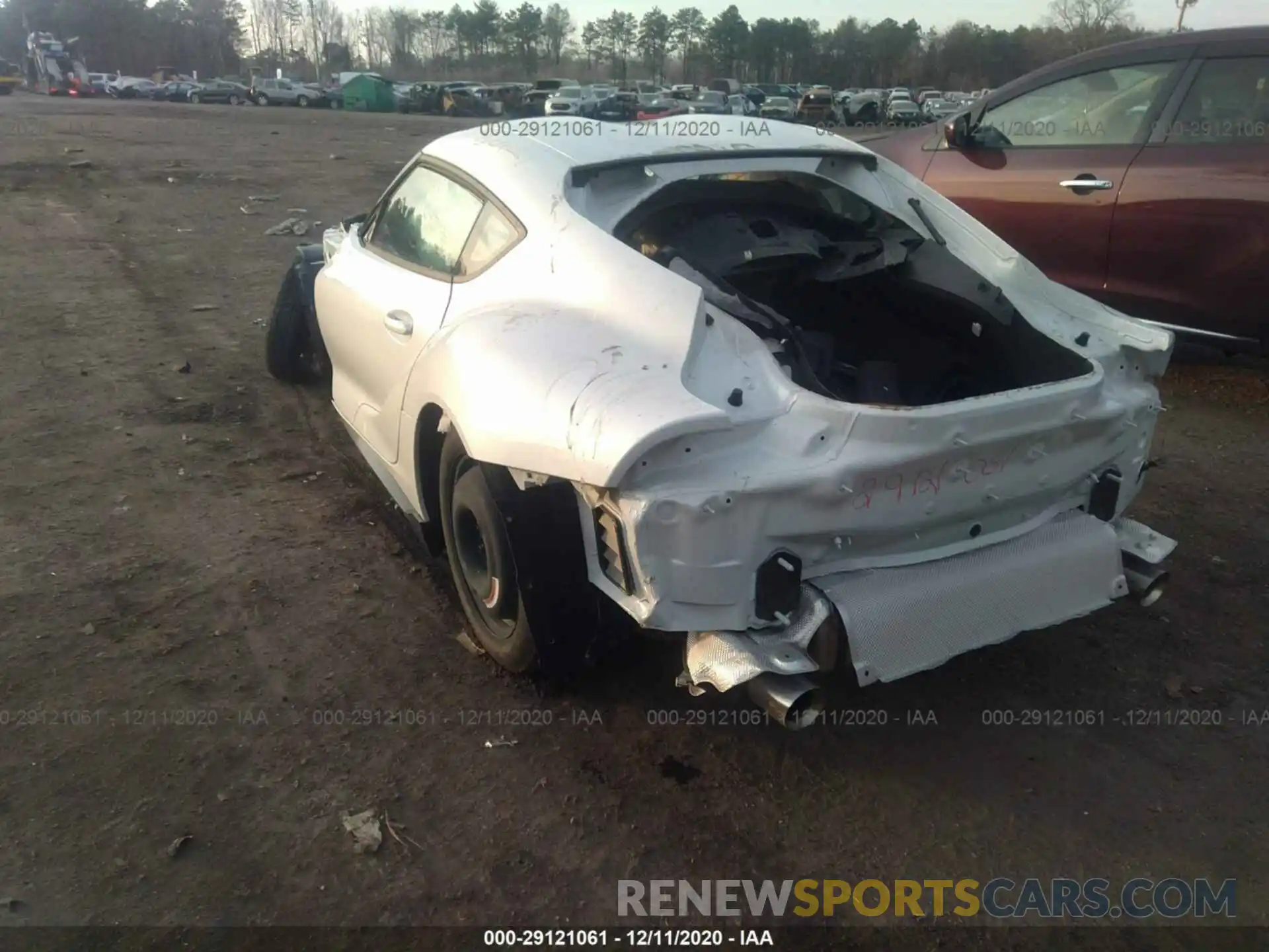 3 Photograph of a damaged car WZ1DB4C0XLW029281 TOYOTA GR SUPRA 2020