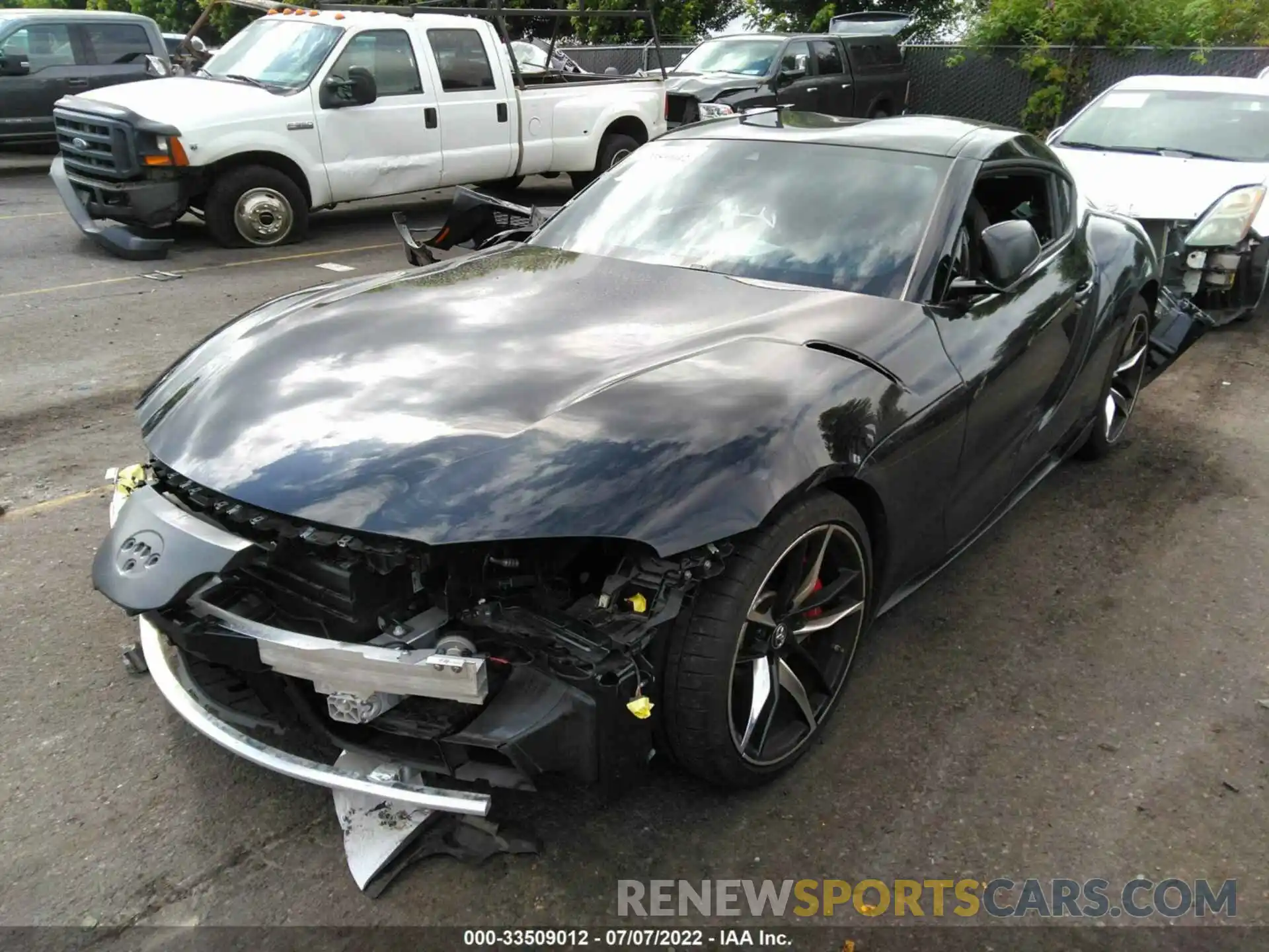 2 Photograph of a damaged car WZ1DB0C00MW043040 TOYOTA GR SUPRA 2021