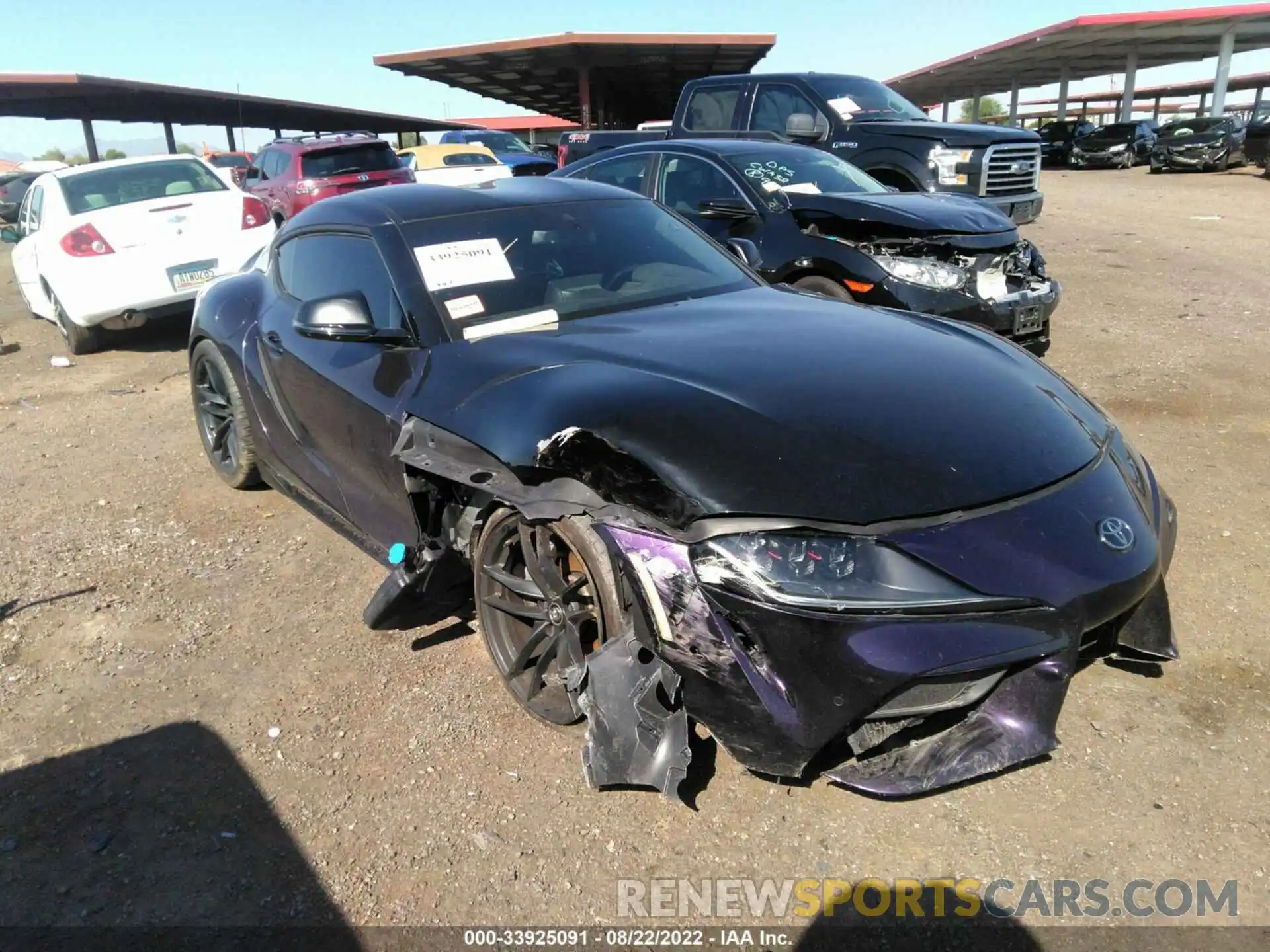 1 Photograph of a damaged car WZ1DB0C01MW041409 TOYOTA GR SUPRA 2021