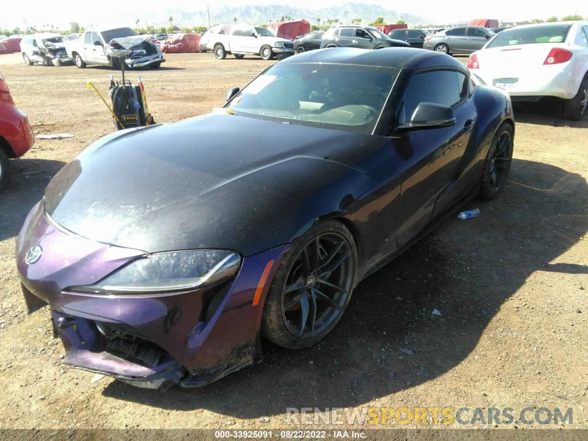 2 Photograph of a damaged car WZ1DB0C01MW041409 TOYOTA GR SUPRA 2021