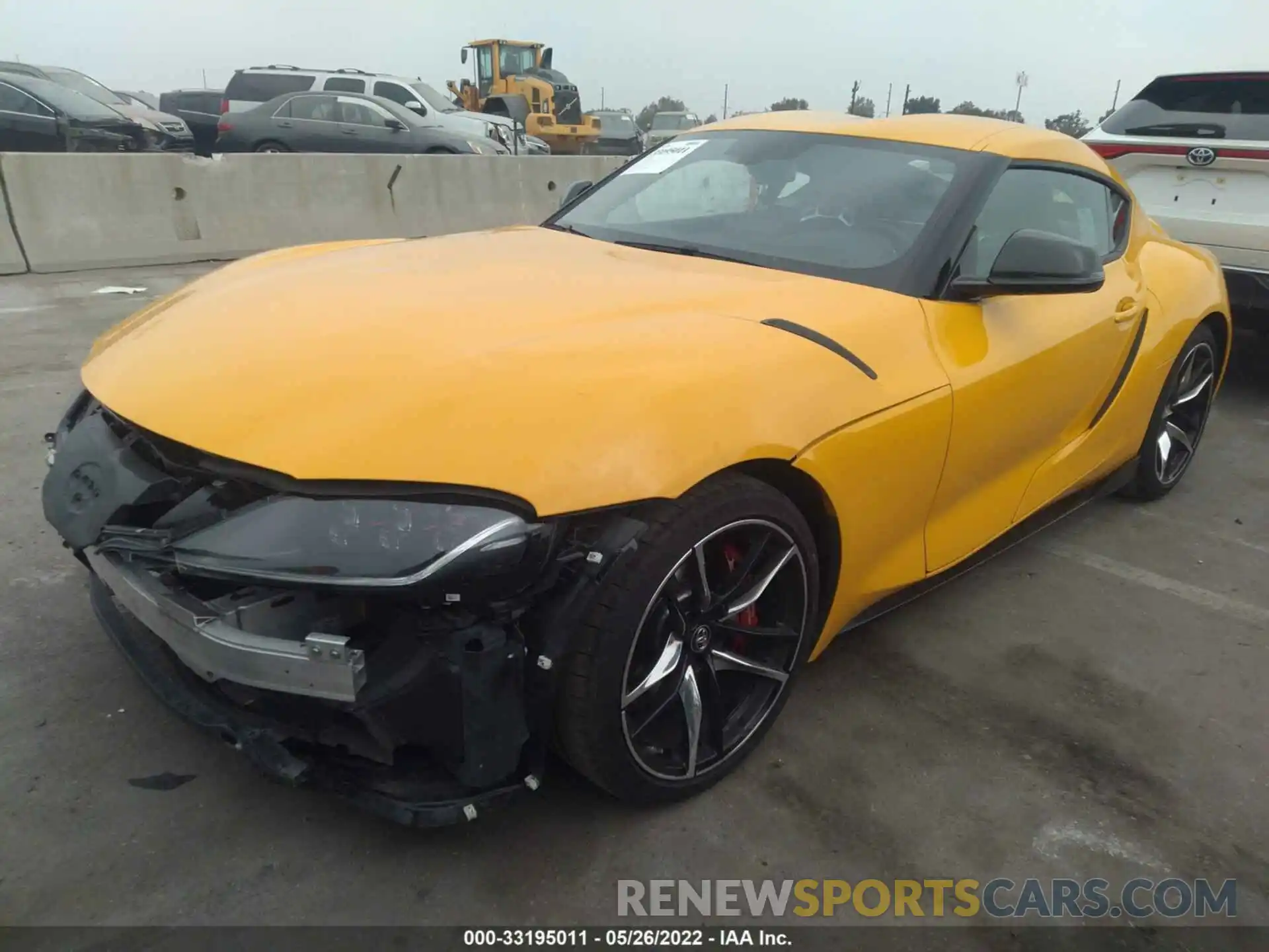 2 Photograph of a damaged car WZ1DB0C02MW034579 TOYOTA GR SUPRA 2021