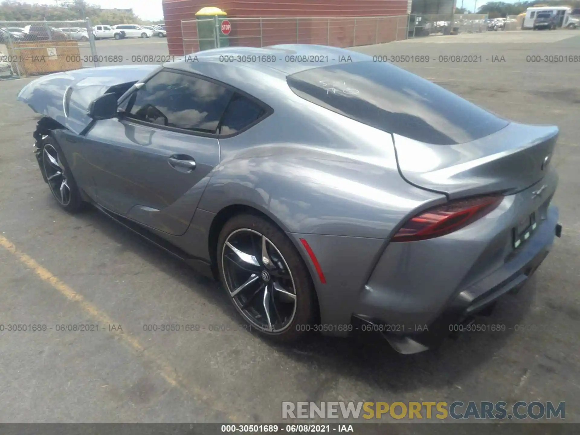 3 Photograph of a damaged car WZ1DB0C02MW035053 TOYOTA GR SUPRA 2021