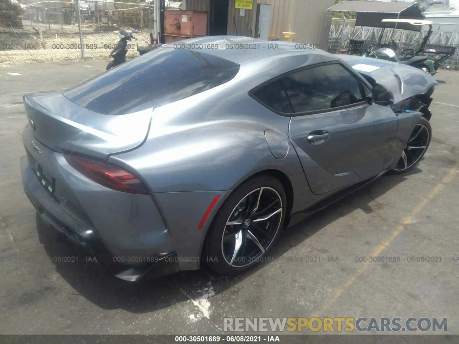 4 Photograph of a damaged car WZ1DB0C02MW035053 TOYOTA GR SUPRA 2021