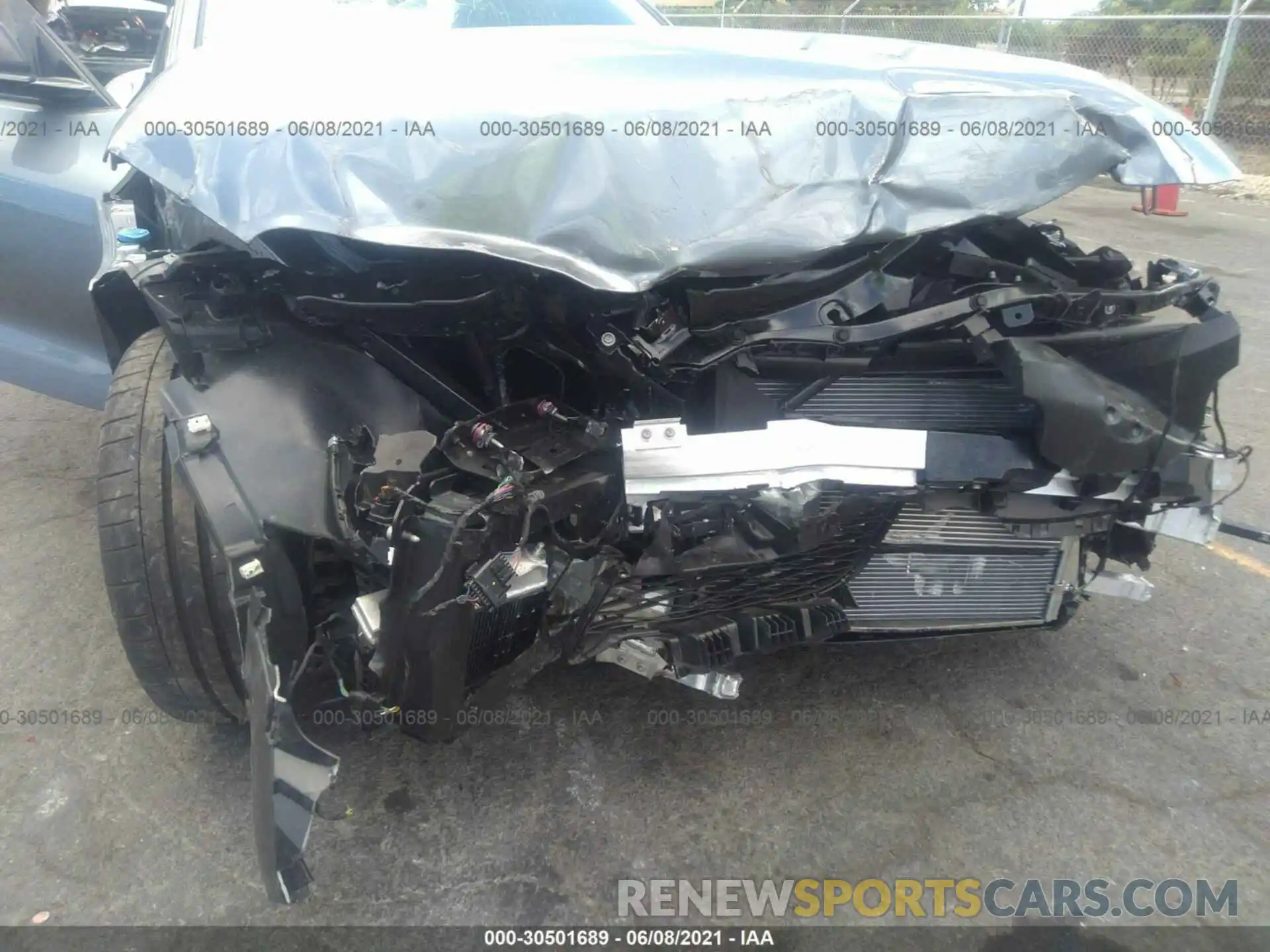 6 Photograph of a damaged car WZ1DB0C02MW035053 TOYOTA GR SUPRA 2021