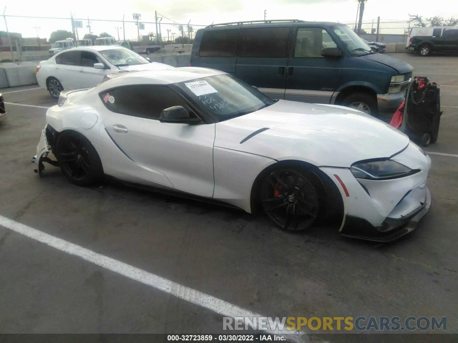 1 Photograph of a damaged car WZ1DB0C02MW040351 TOYOTA GR SUPRA 2021