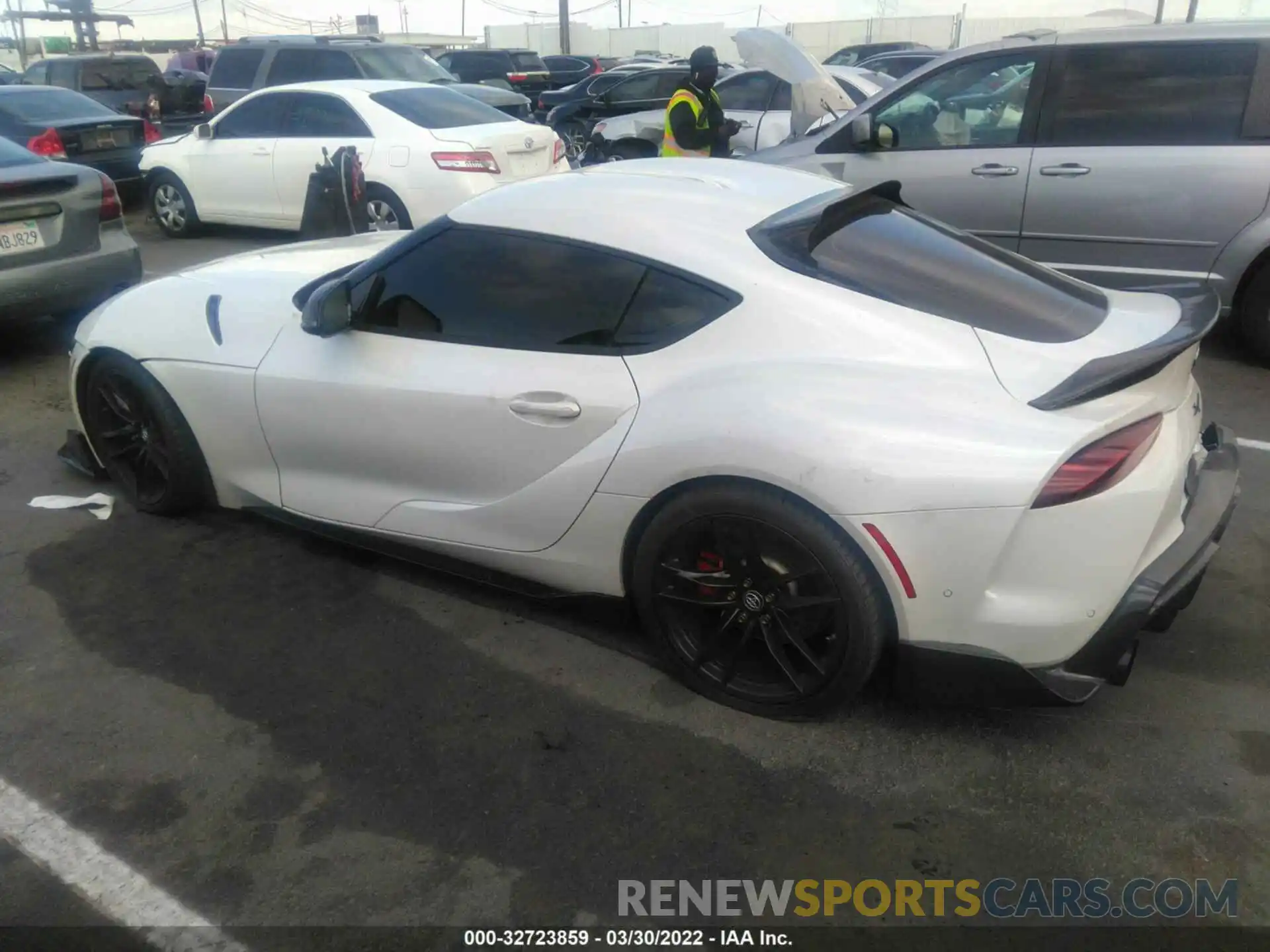 3 Photograph of a damaged car WZ1DB0C02MW040351 TOYOTA GR SUPRA 2021