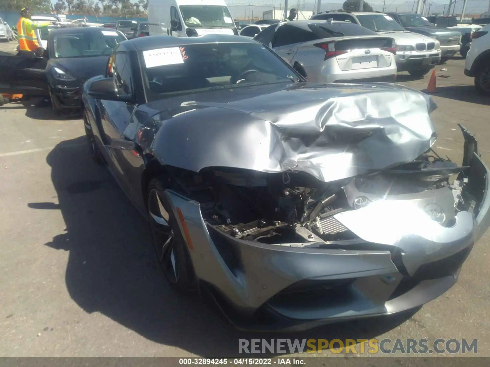 1 Photograph of a damaged car WZ1DB0C02MW044786 TOYOTA GR SUPRA 2021