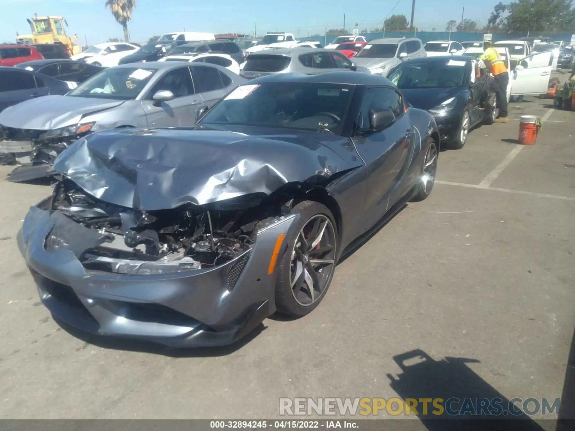 2 Photograph of a damaged car WZ1DB0C02MW044786 TOYOTA GR SUPRA 2021