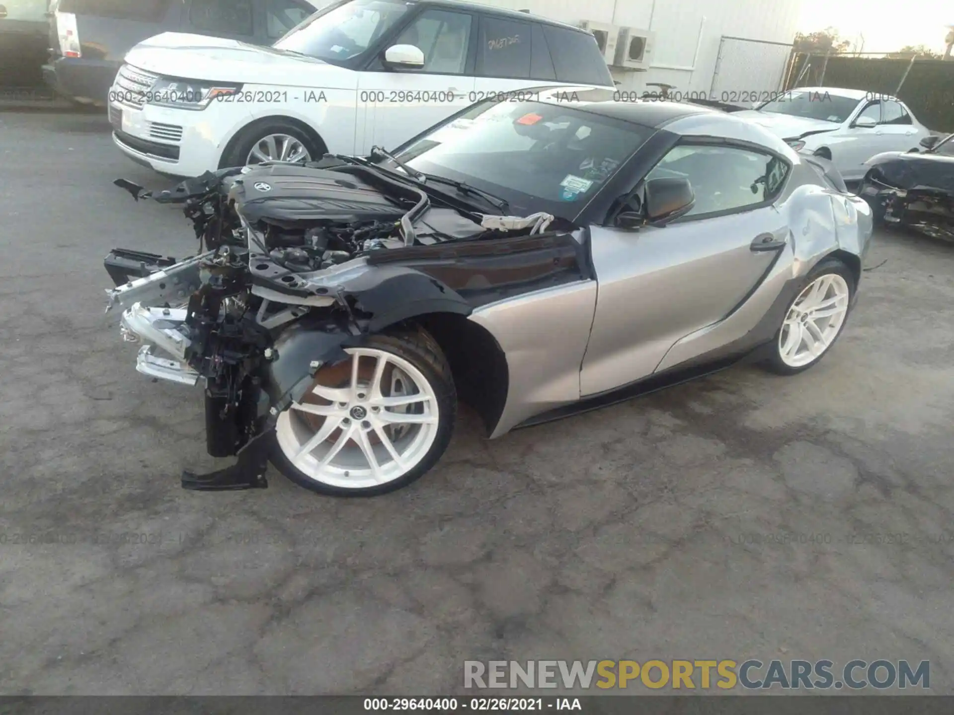 2 Photograph of a damaged car WZ1DB0C03MW037992 TOYOTA GR SUPRA 2021