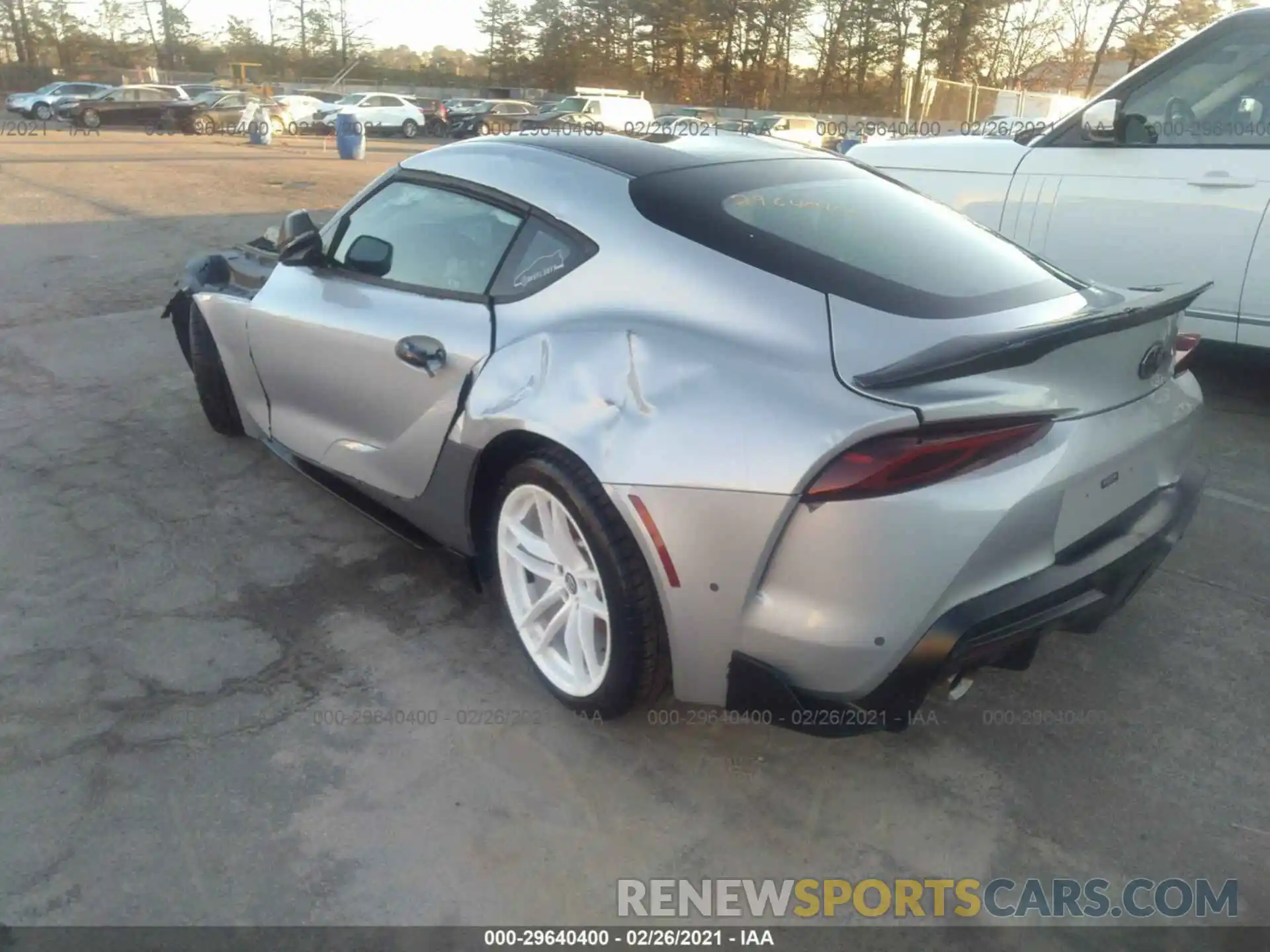 3 Photograph of a damaged car WZ1DB0C03MW037992 TOYOTA GR SUPRA 2021