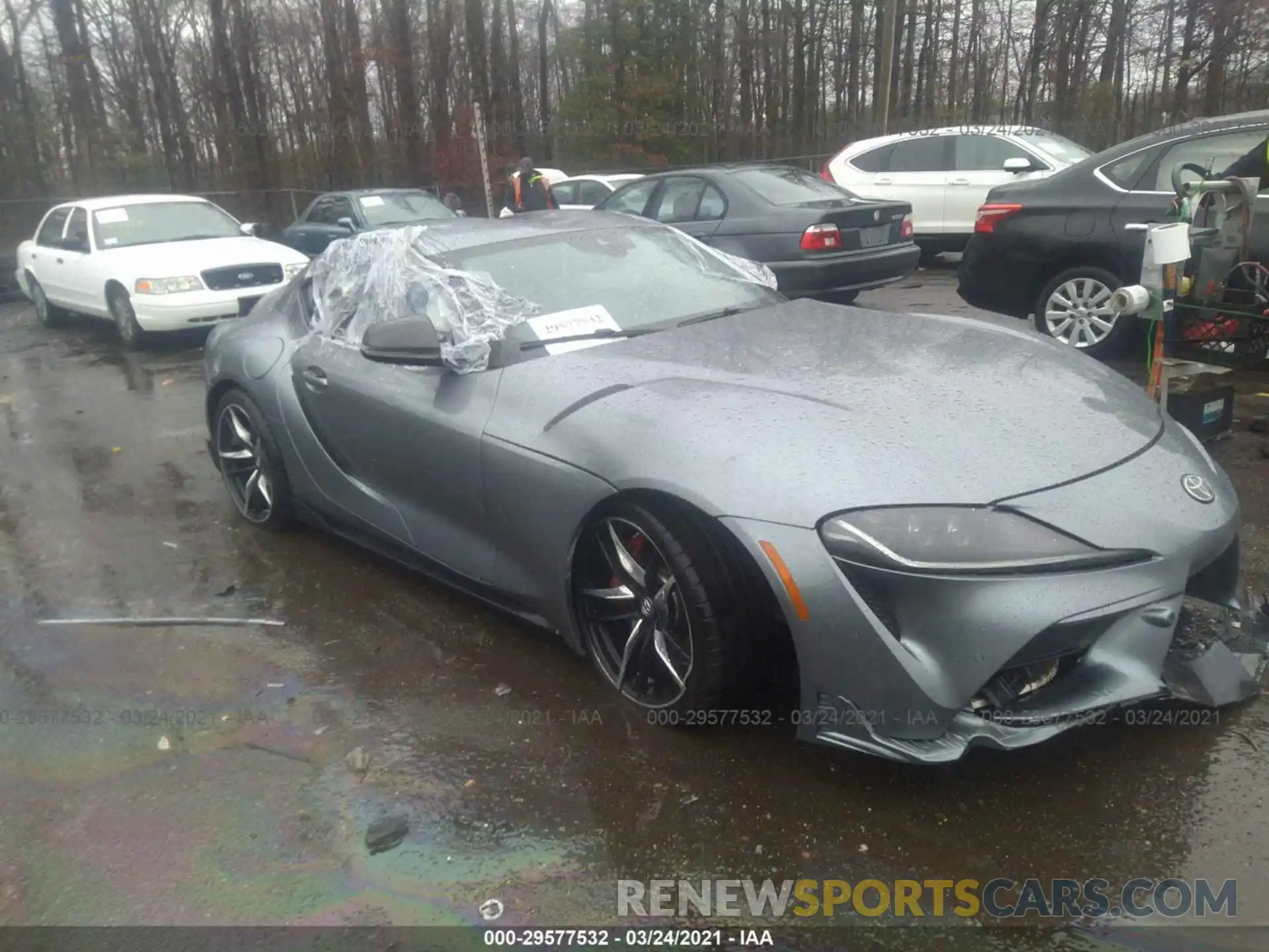 1 Photograph of a damaged car WZ1DB0C03MW038236 TOYOTA GR SUPRA 2021