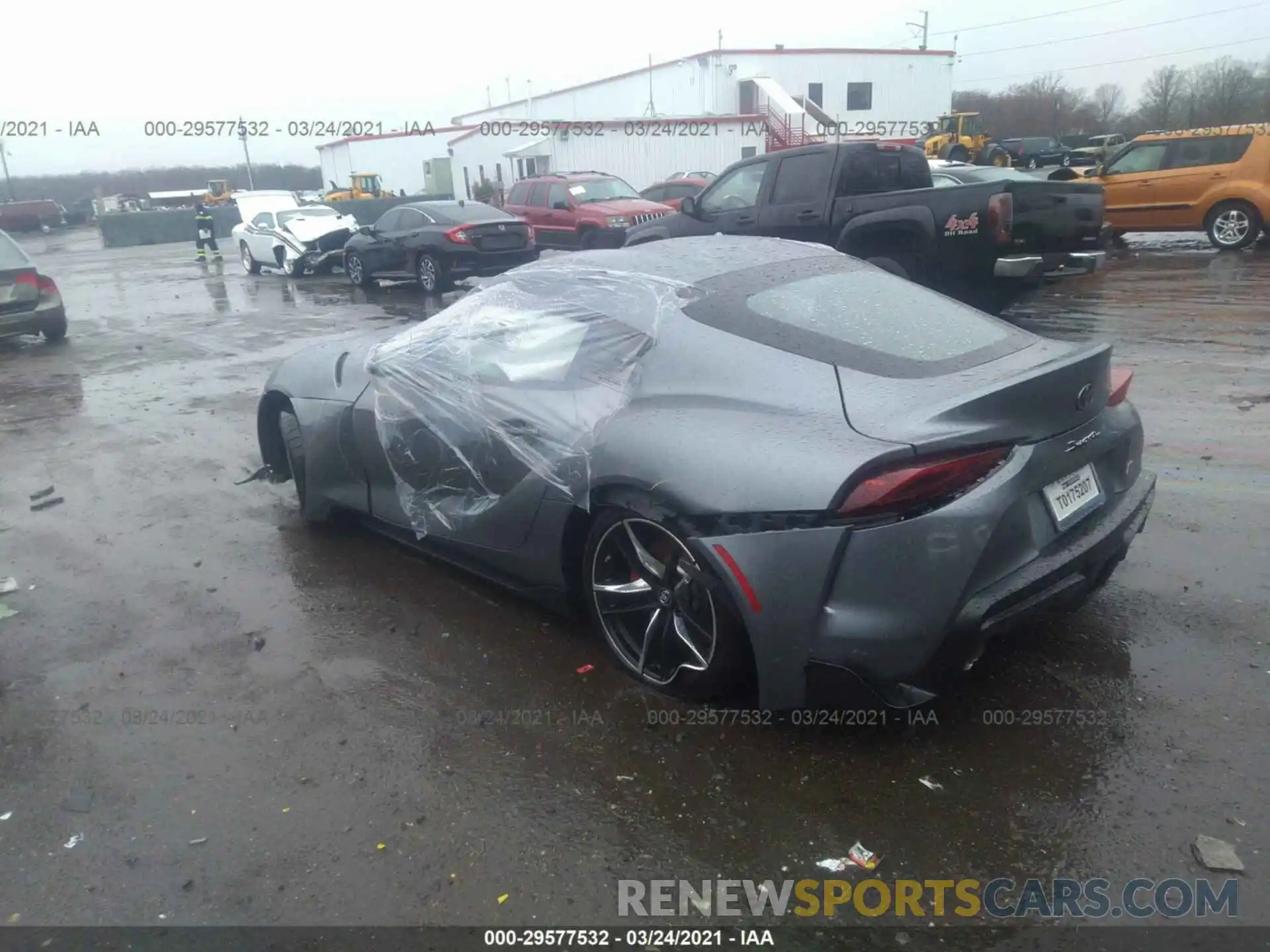 3 Photograph of a damaged car WZ1DB0C03MW038236 TOYOTA GR SUPRA 2021