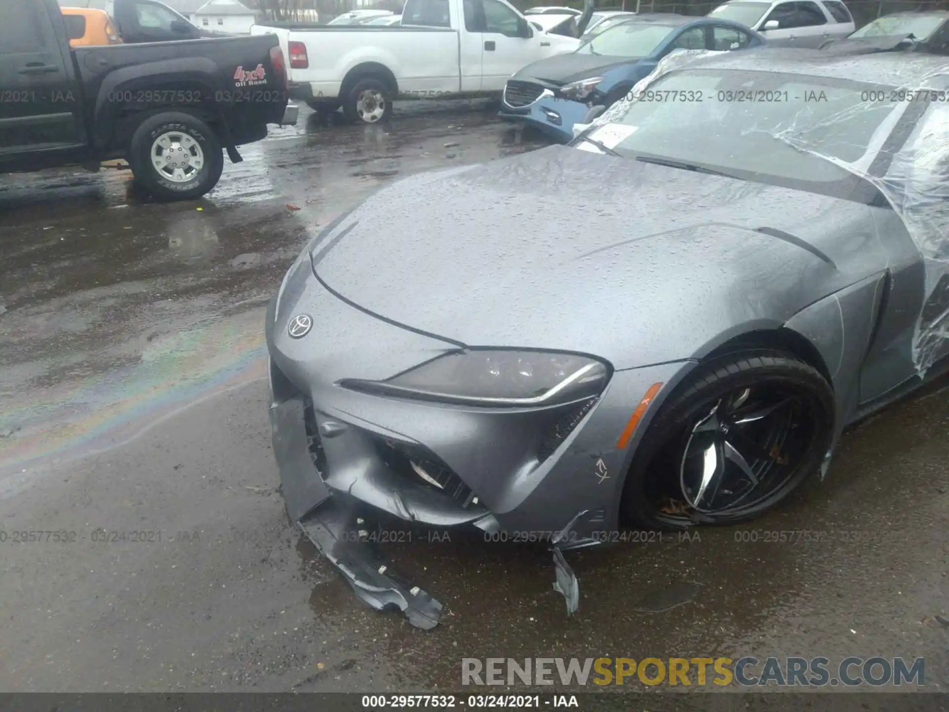 6 Photograph of a damaged car WZ1DB0C03MW038236 TOYOTA GR SUPRA 2021