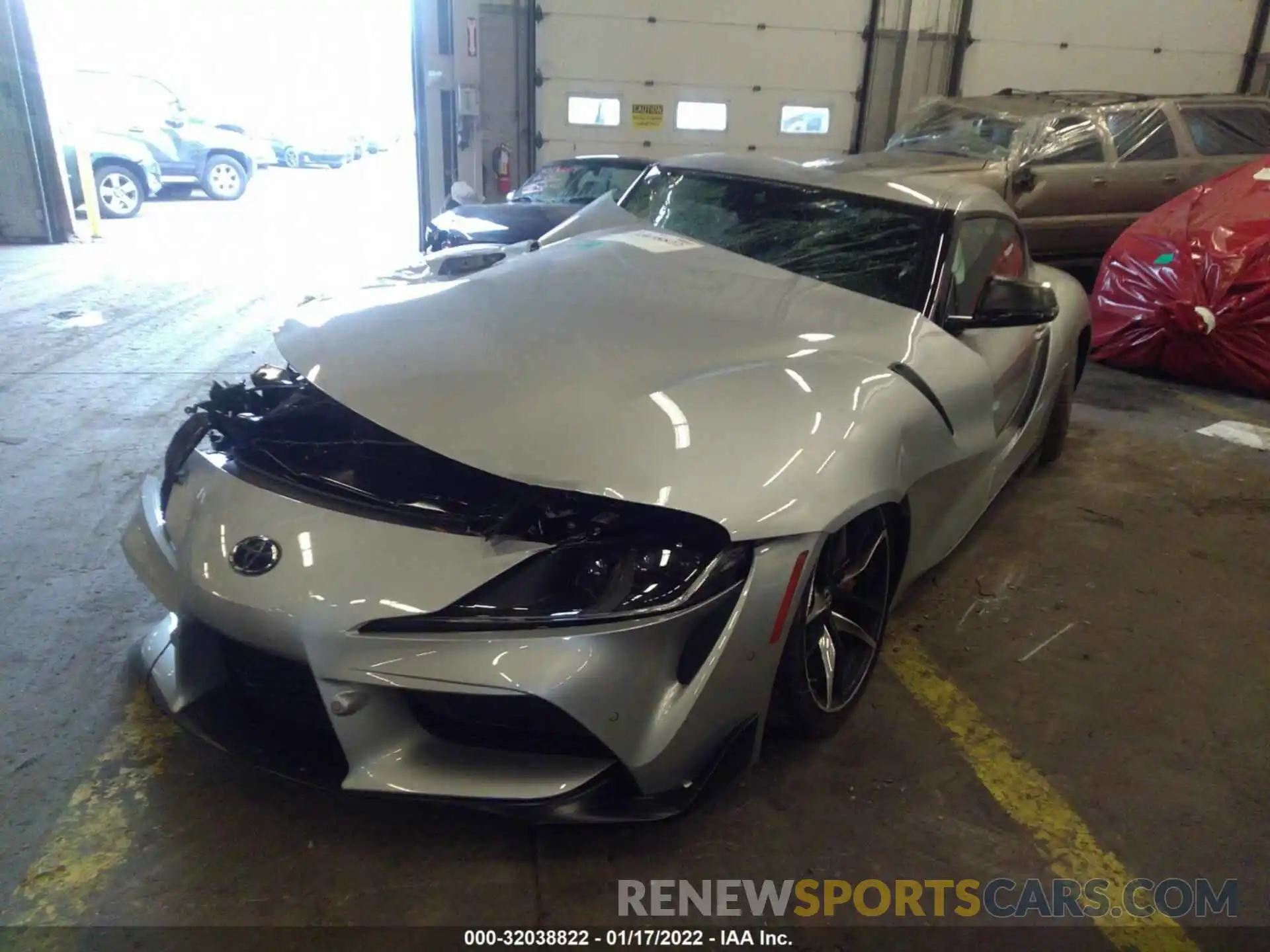 2 Photograph of a damaged car WZ1DB0C03MW045753 TOYOTA GR SUPRA 2021