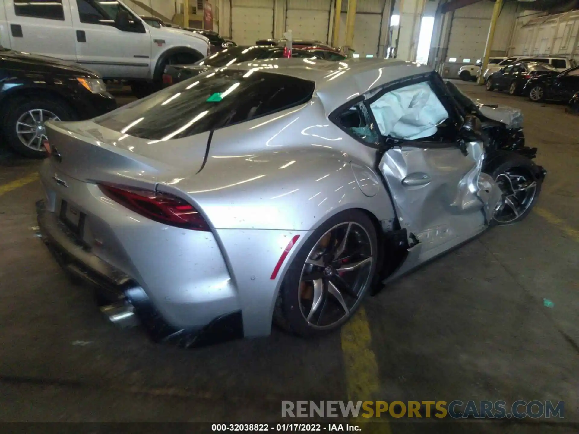 4 Photograph of a damaged car WZ1DB0C03MW045753 TOYOTA GR SUPRA 2021