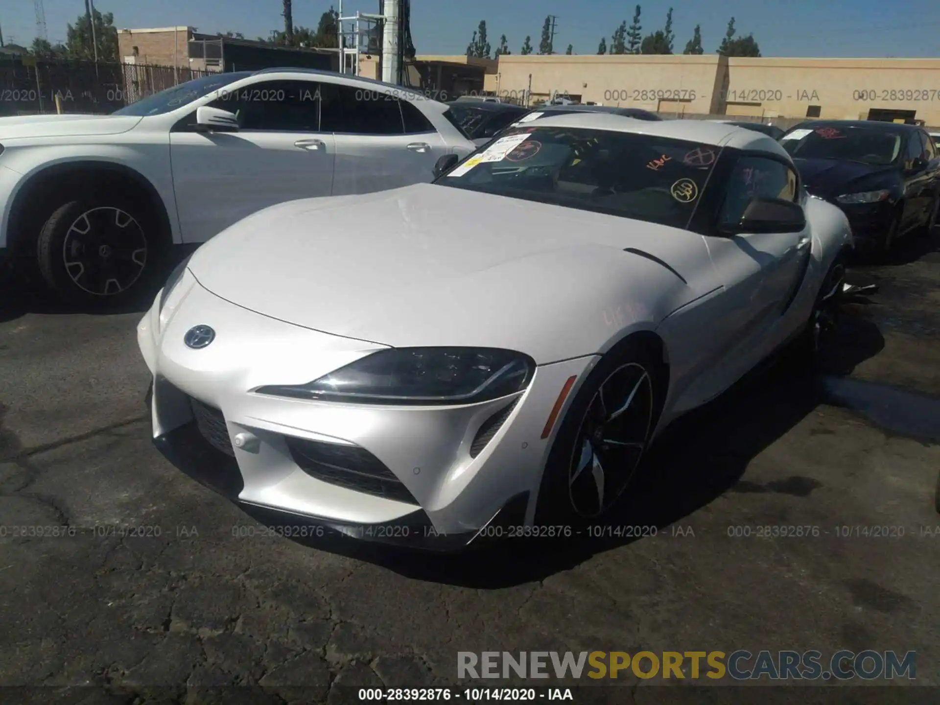 2 Photograph of a damaged car WZ1DB0C04MW034521 TOYOTA GR SUPRA 2021