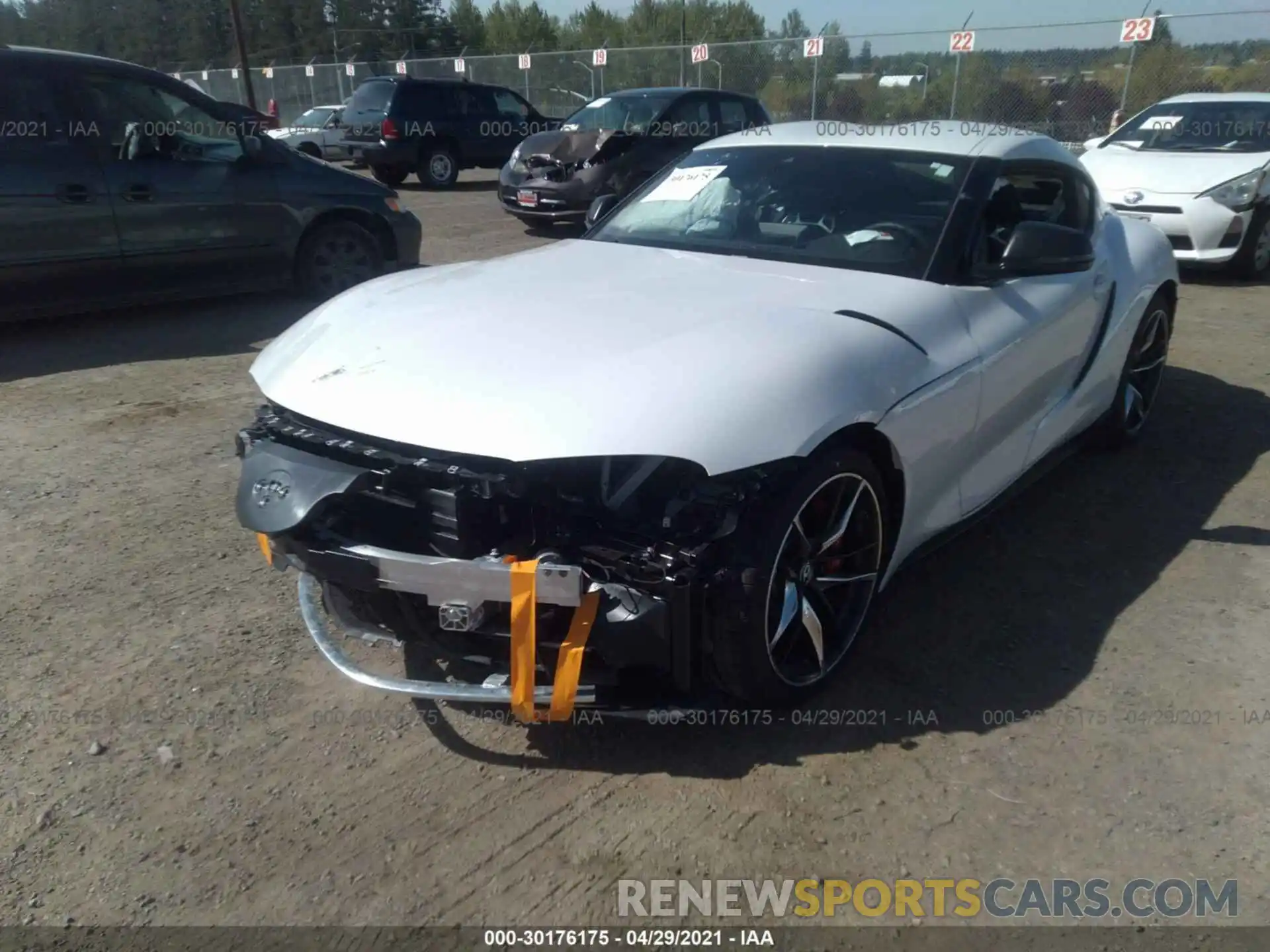 2 Photograph of a damaged car WZ1DB0C04MW040562 TOYOTA GR SUPRA 2021