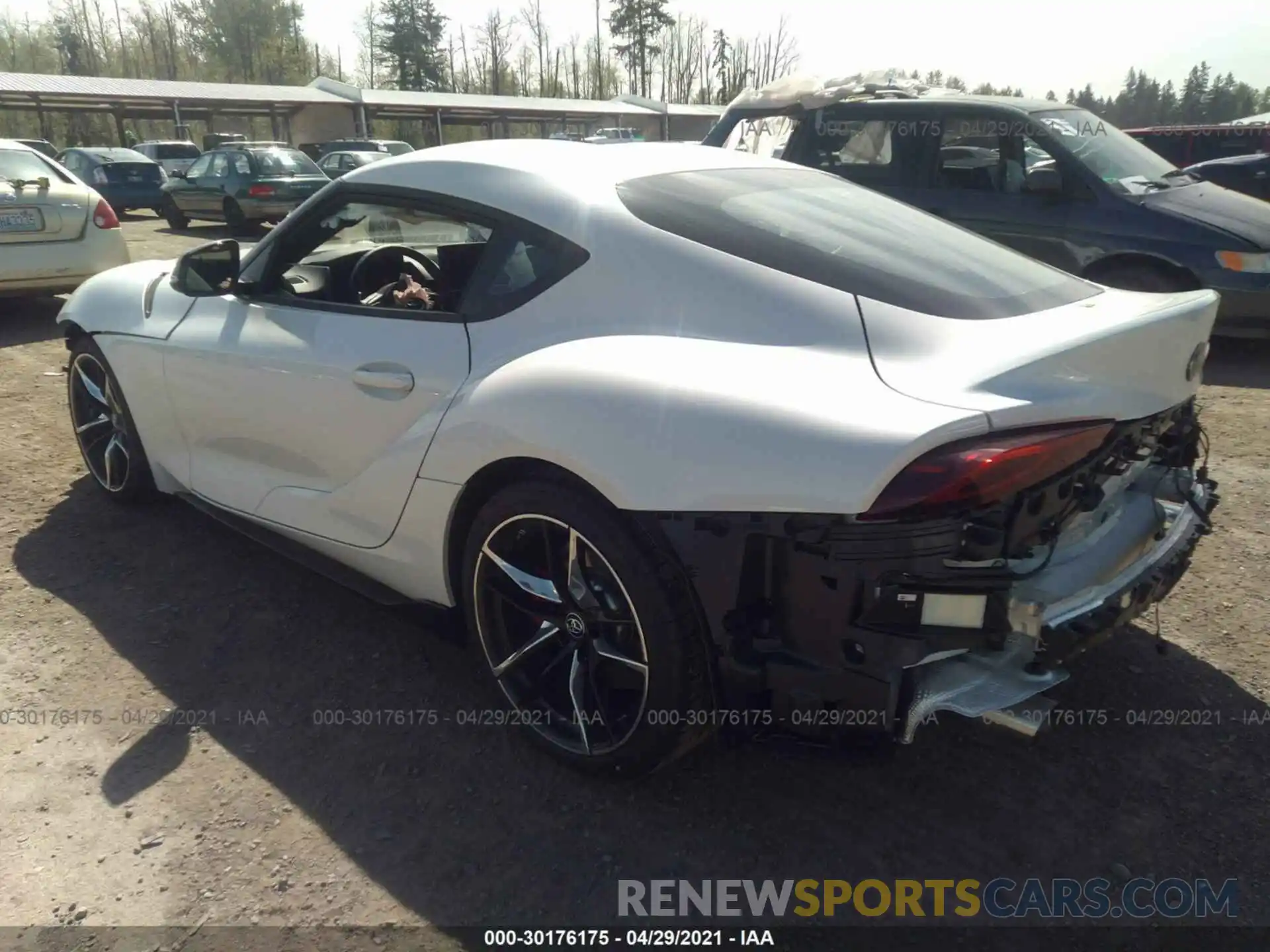 3 Photograph of a damaged car WZ1DB0C04MW040562 TOYOTA GR SUPRA 2021