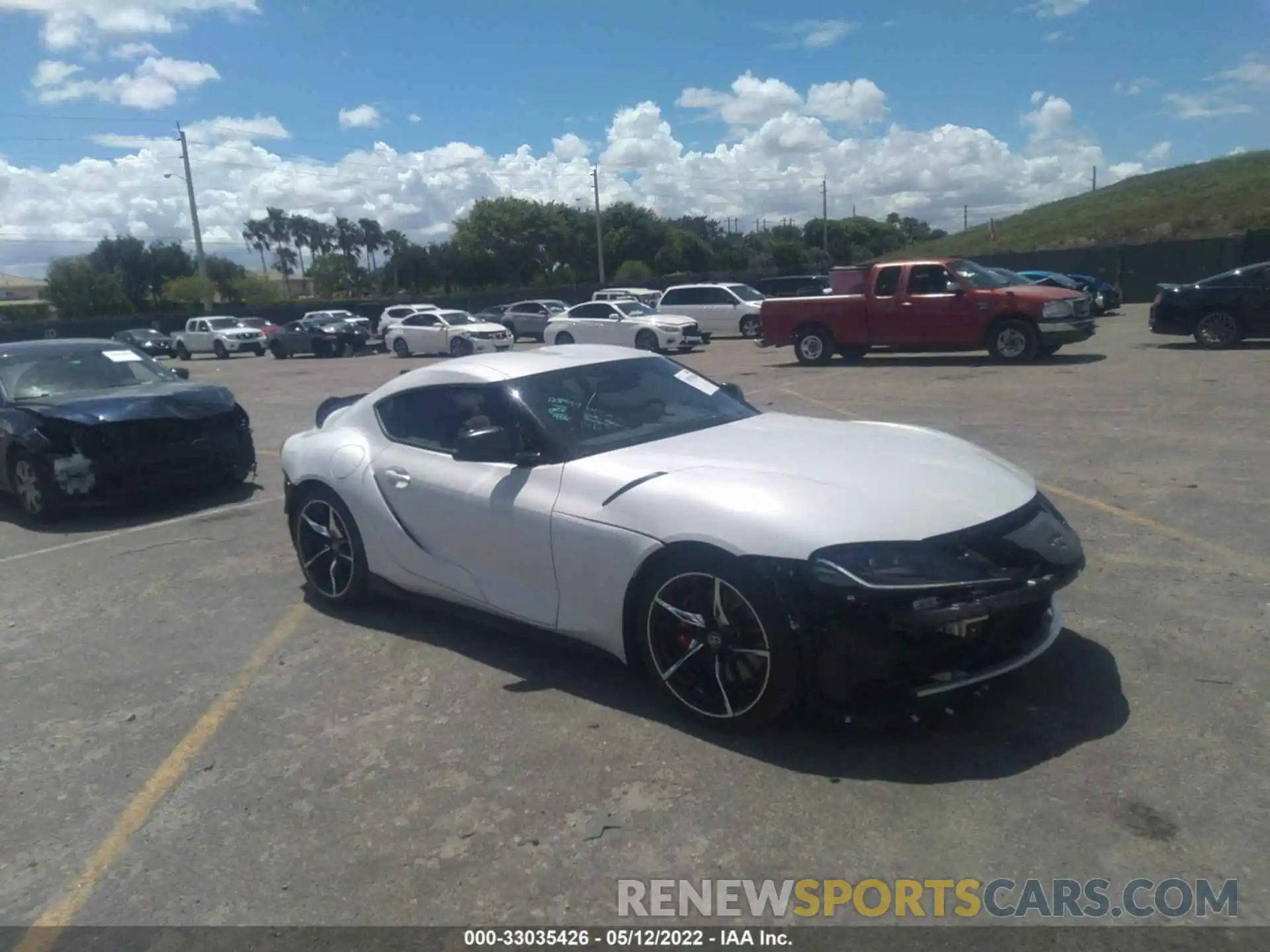 1 Photograph of a damaged car WZ1DB0C04MW044871 TOYOTA GR SUPRA 2021