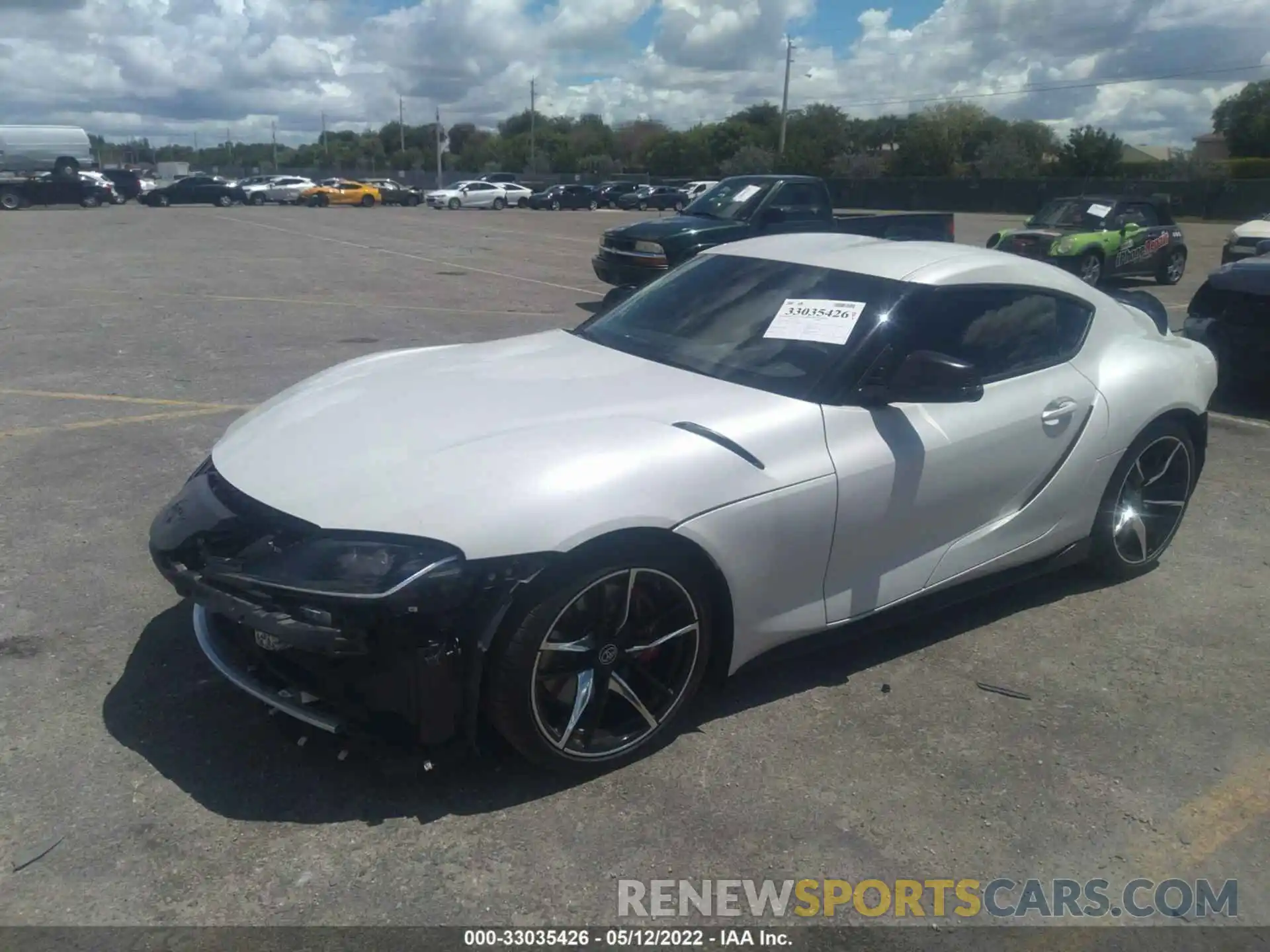 2 Photograph of a damaged car WZ1DB0C04MW044871 TOYOTA GR SUPRA 2021