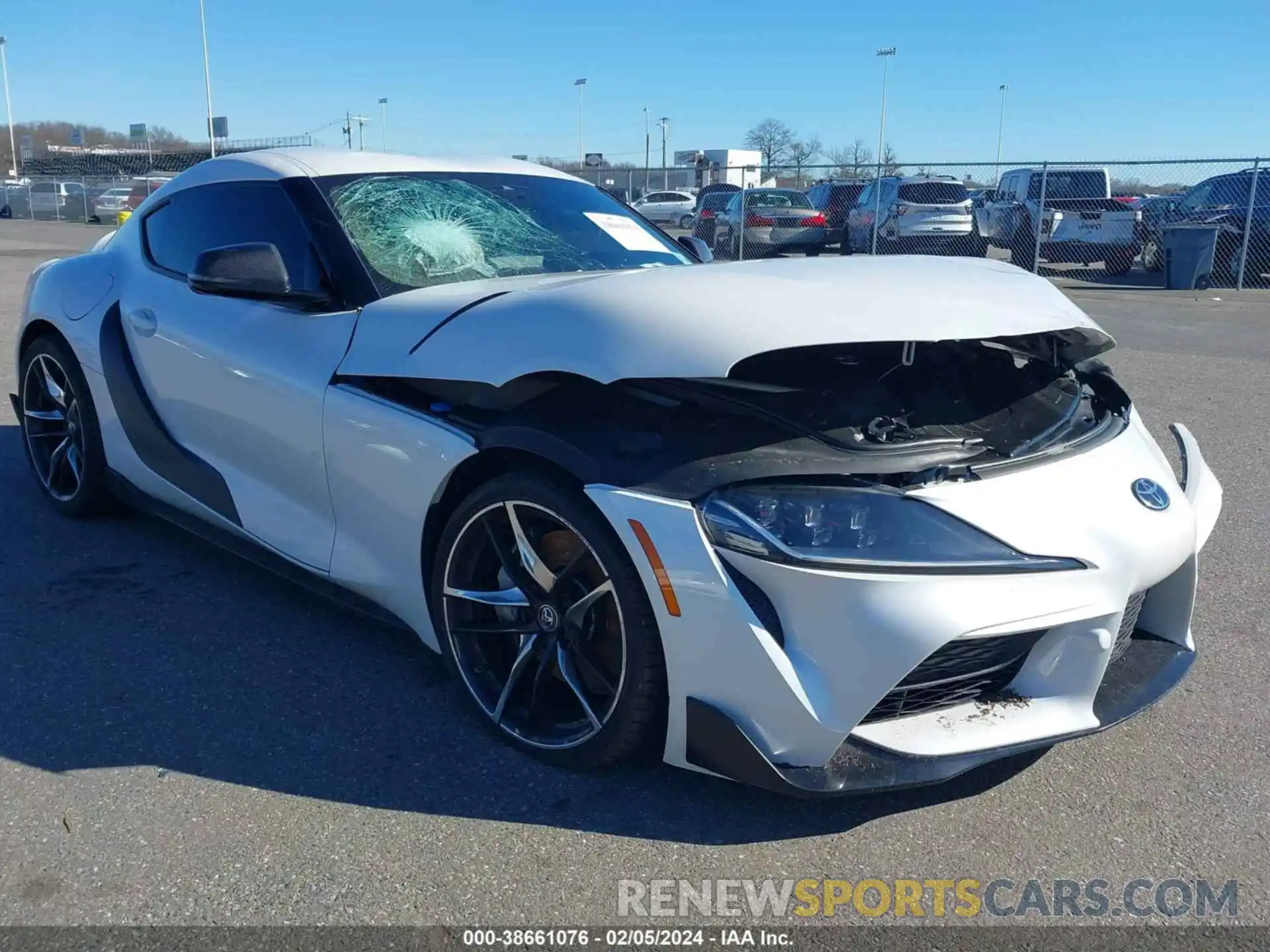 1 Photograph of a damaged car WZ1DB0C04MW045969 TOYOTA GR SUPRA 2021