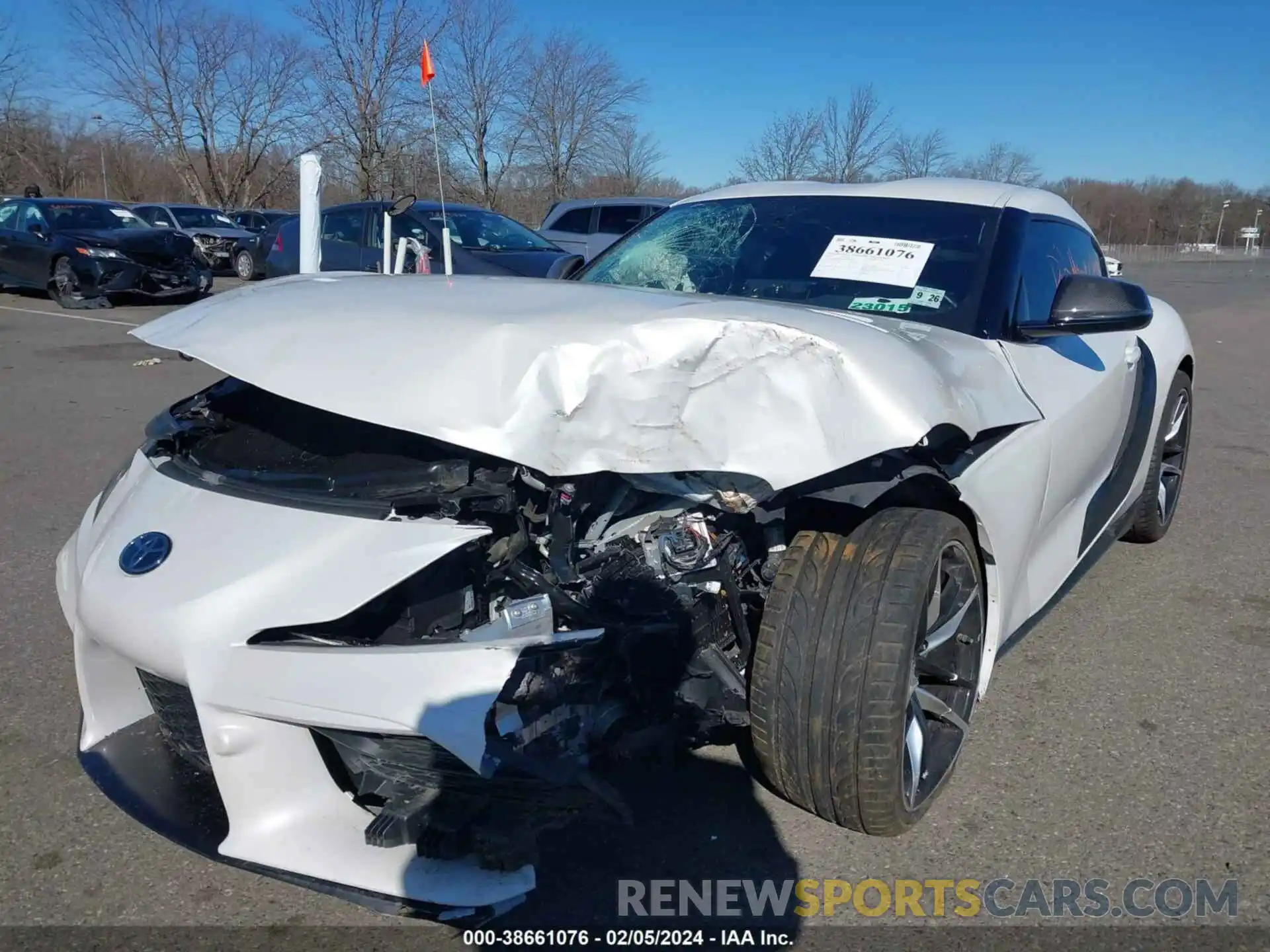 6 Photograph of a damaged car WZ1DB0C04MW045969 TOYOTA GR SUPRA 2021