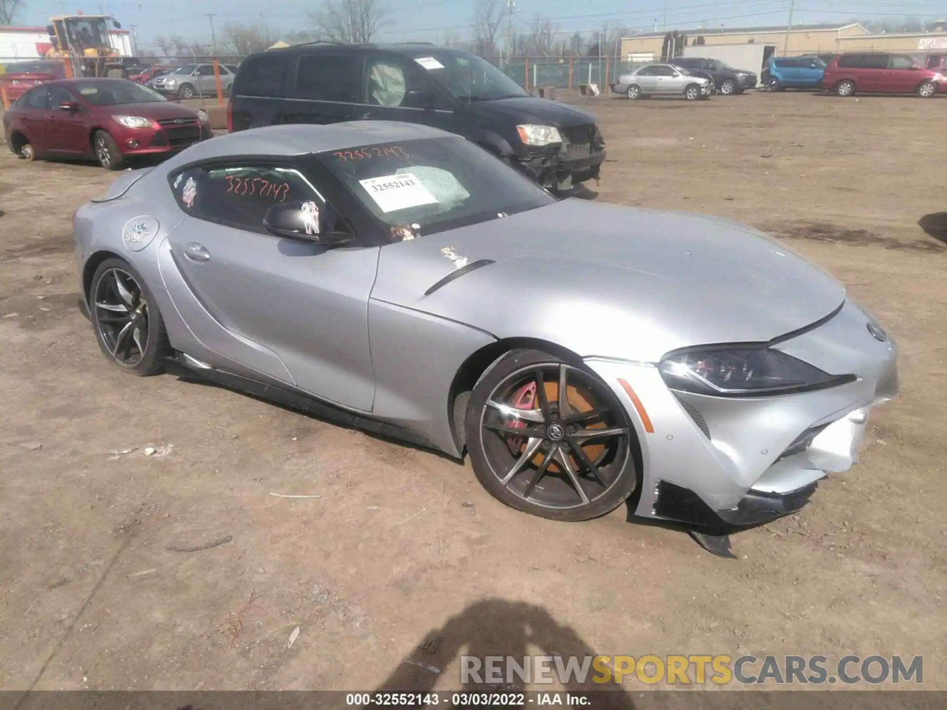 1 Photograph of a damaged car WZ1DB0C05MW035645 TOYOTA GR SUPRA 2021