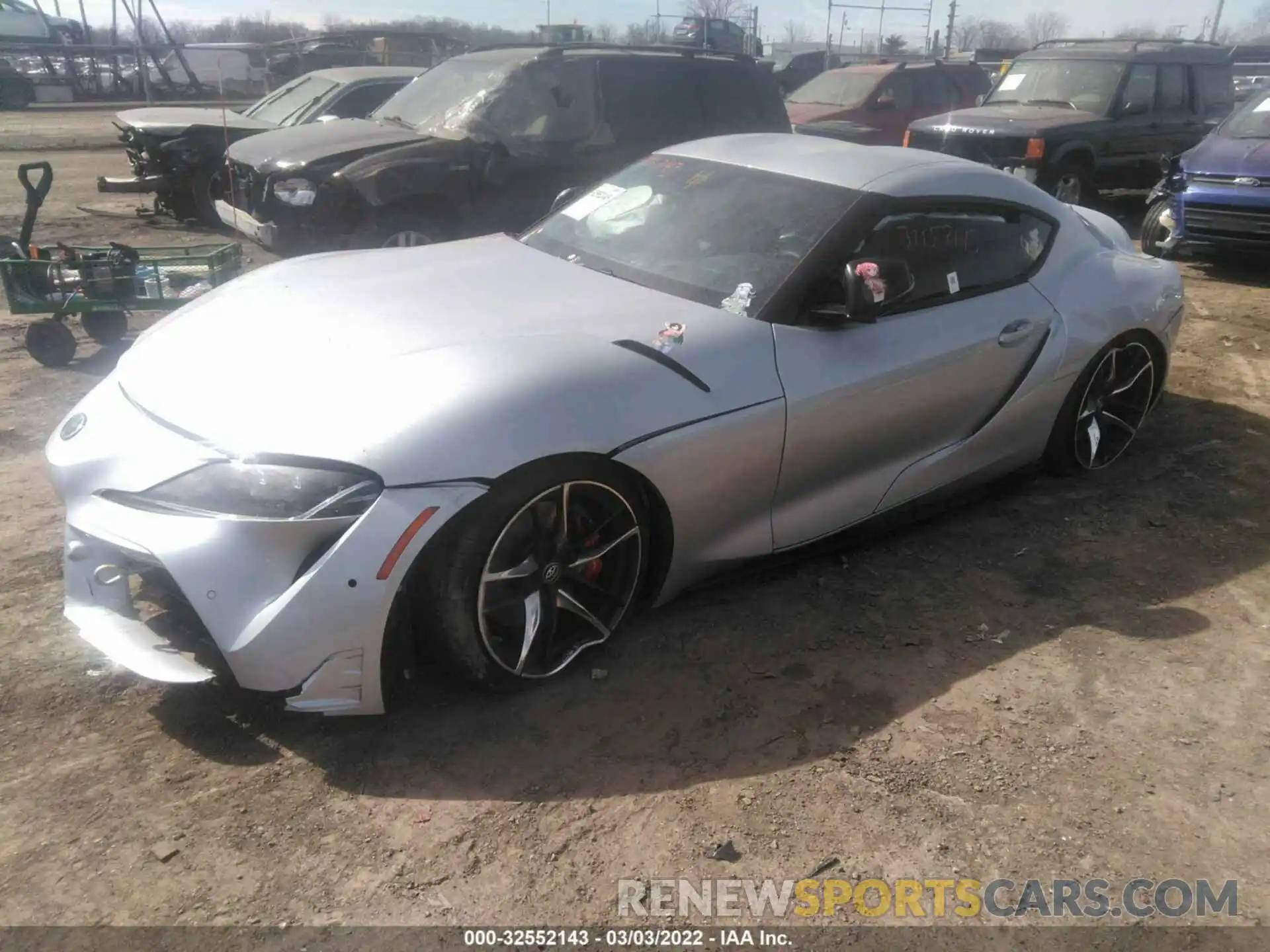 2 Photograph of a damaged car WZ1DB0C05MW035645 TOYOTA GR SUPRA 2021