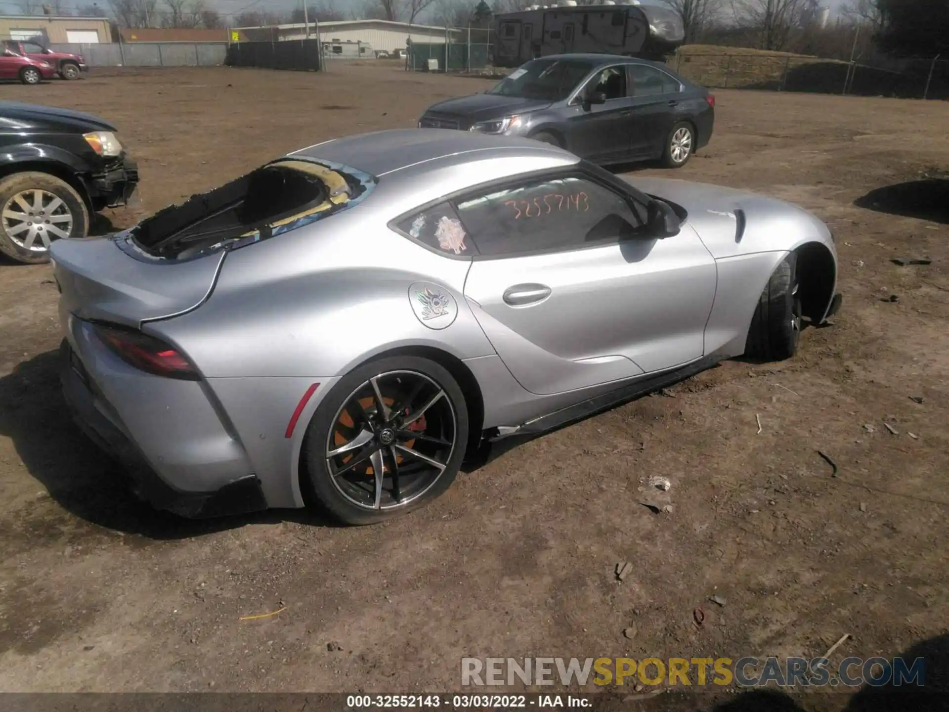 4 Photograph of a damaged car WZ1DB0C05MW035645 TOYOTA GR SUPRA 2021