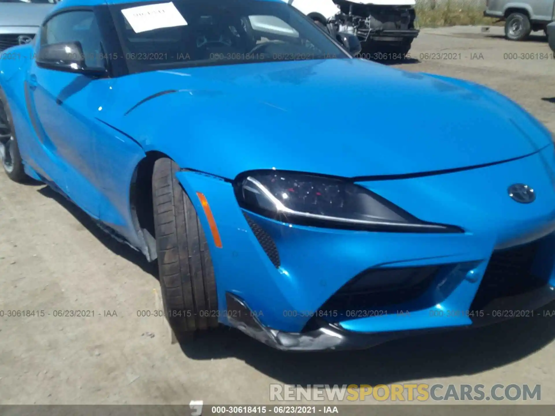 6 Photograph of a damaged car WZ1DB0C05MW036990 TOYOTA GR SUPRA 2021