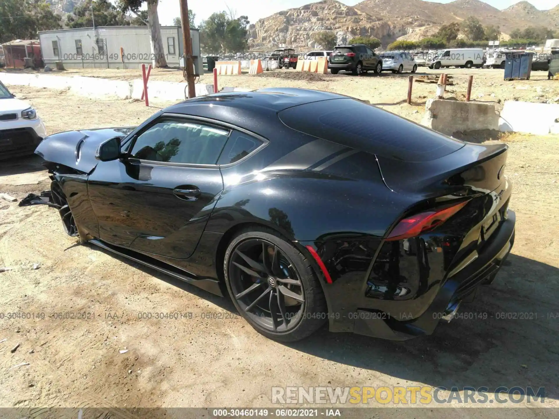 3 Photograph of a damaged car WZ1DB0C06MW037632 TOYOTA GR SUPRA 2021