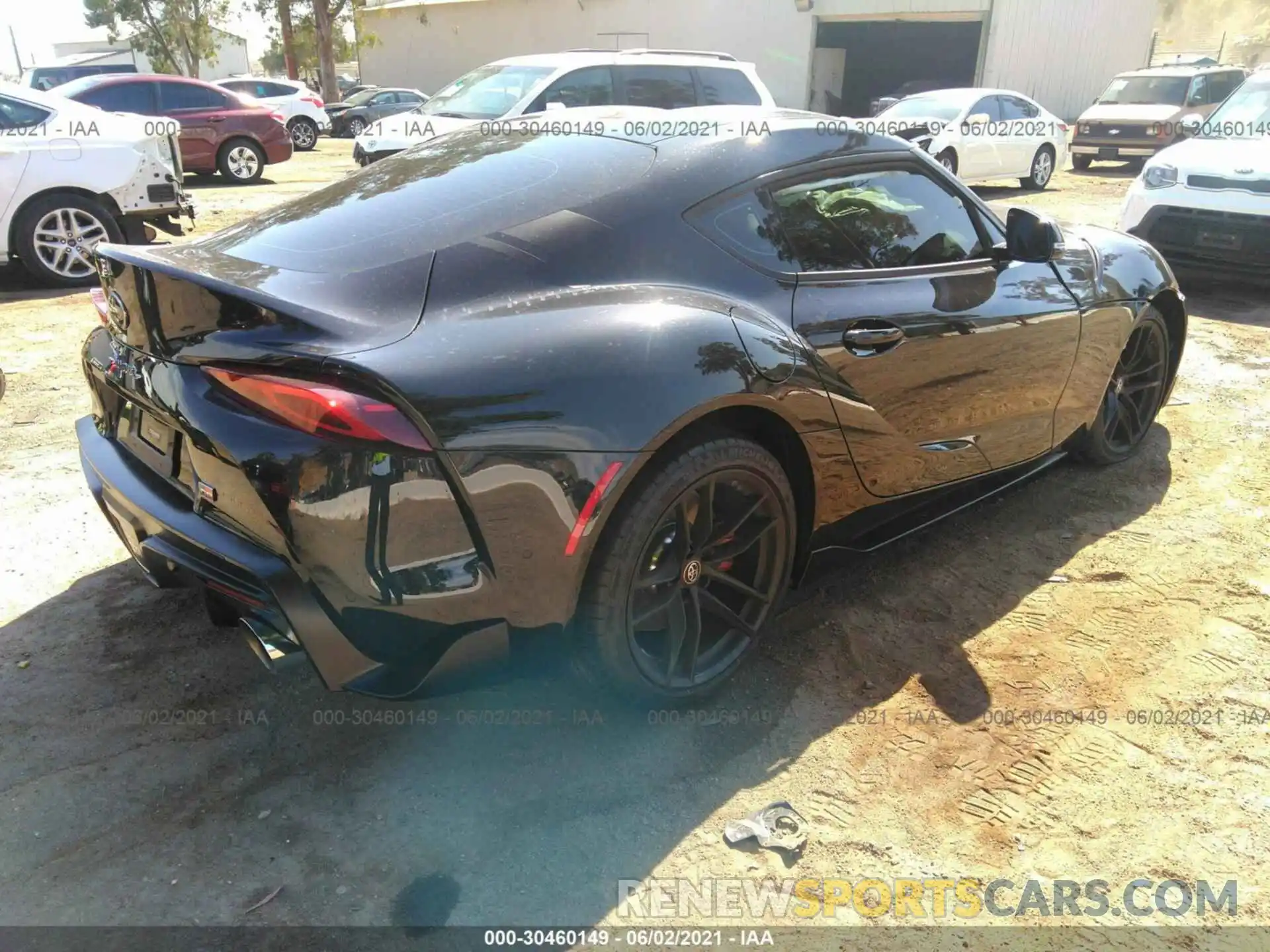 4 Photograph of a damaged car WZ1DB0C06MW037632 TOYOTA GR SUPRA 2021