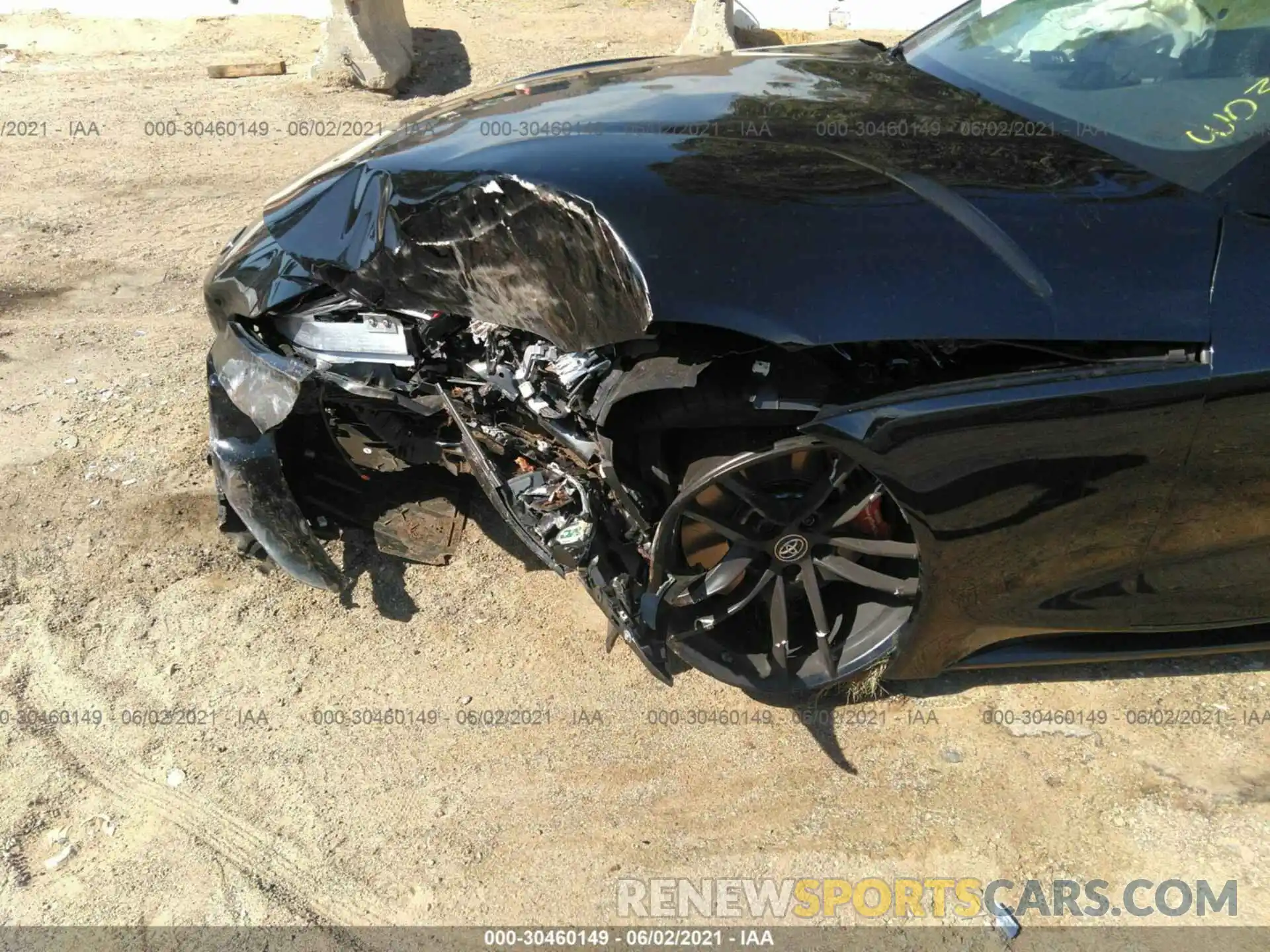 6 Photograph of a damaged car WZ1DB0C06MW037632 TOYOTA GR SUPRA 2021