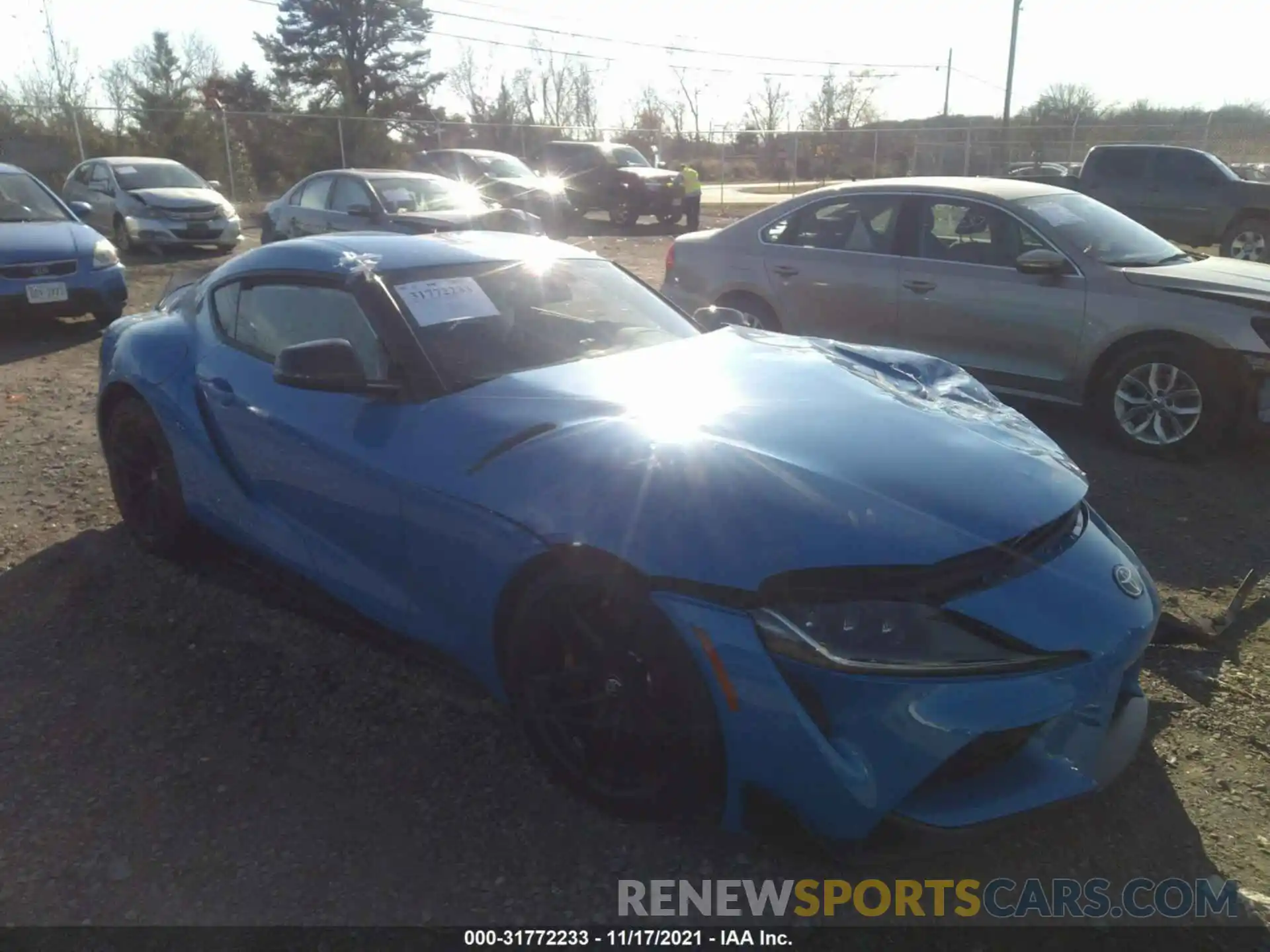 1 Photograph of a damaged car WZ1DB0C06MW037792 TOYOTA GR SUPRA 2021