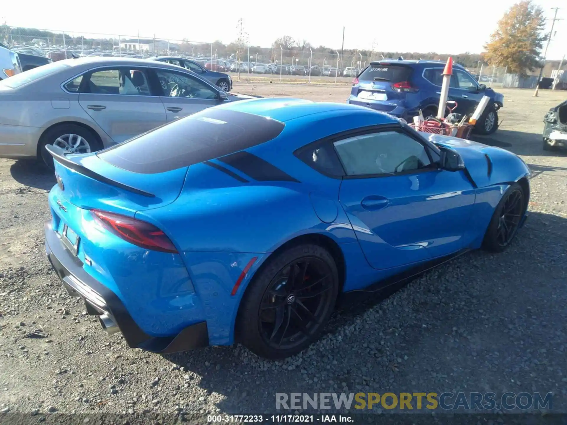 4 Photograph of a damaged car WZ1DB0C06MW037792 TOYOTA GR SUPRA 2021