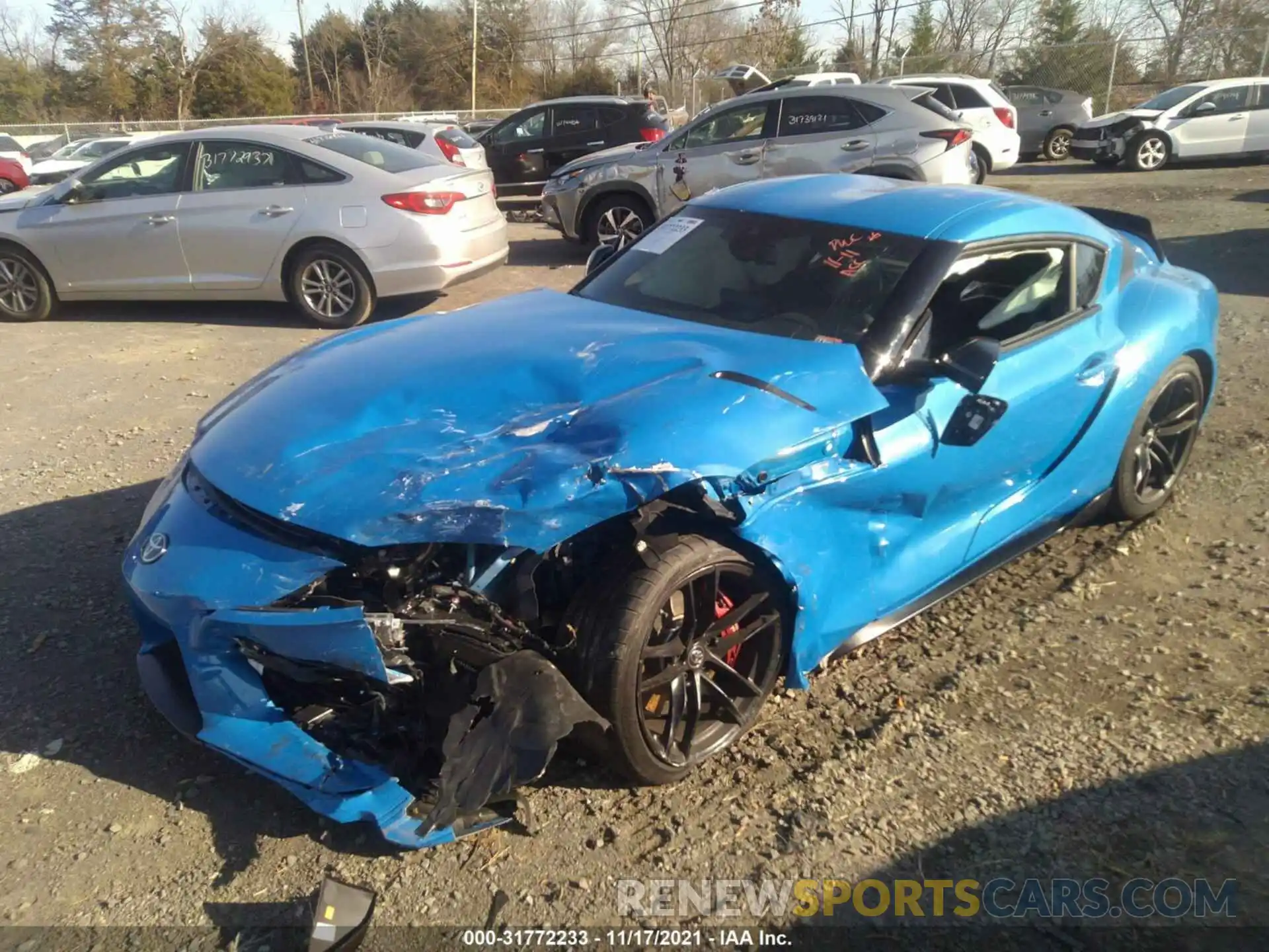 6 Photograph of a damaged car WZ1DB0C06MW037792 TOYOTA GR SUPRA 2021