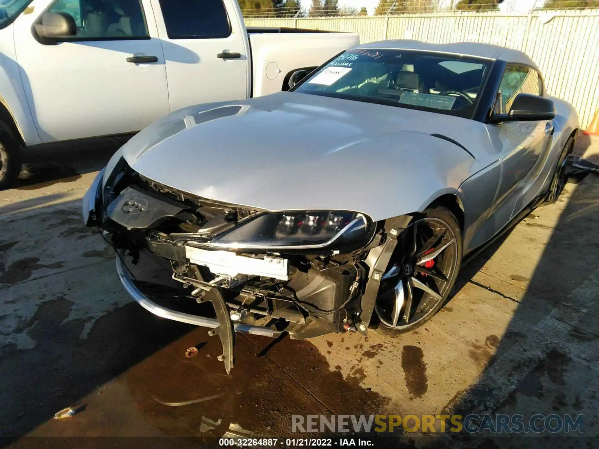 1 Photograph of a damaged car WZ1DB0C06MW038635 TOYOTA GR SUPRA 2021