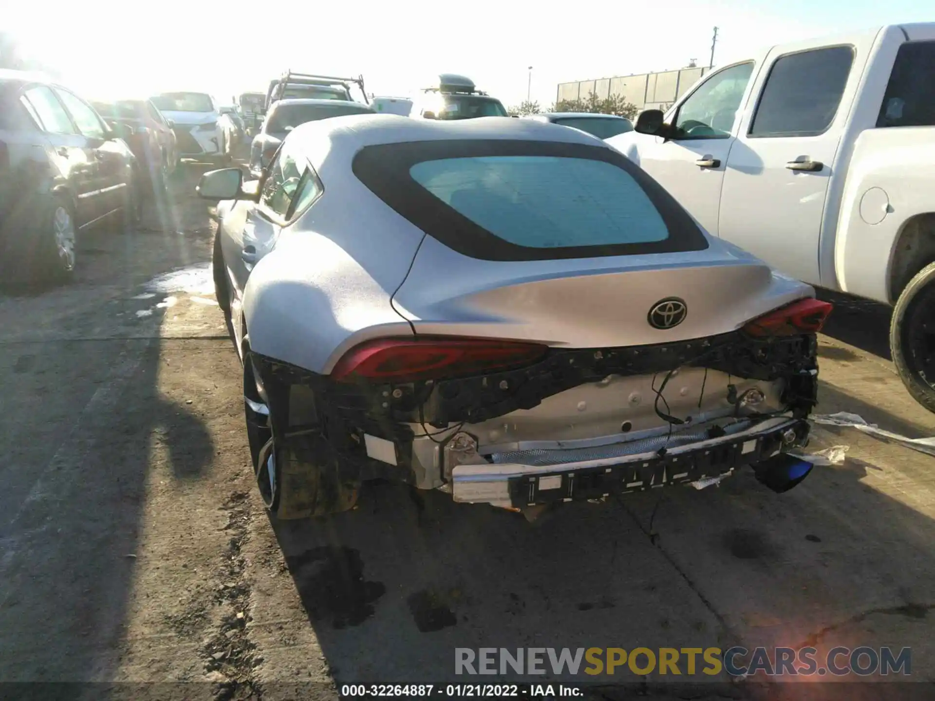 2 Photograph of a damaged car WZ1DB0C06MW038635 TOYOTA GR SUPRA 2021