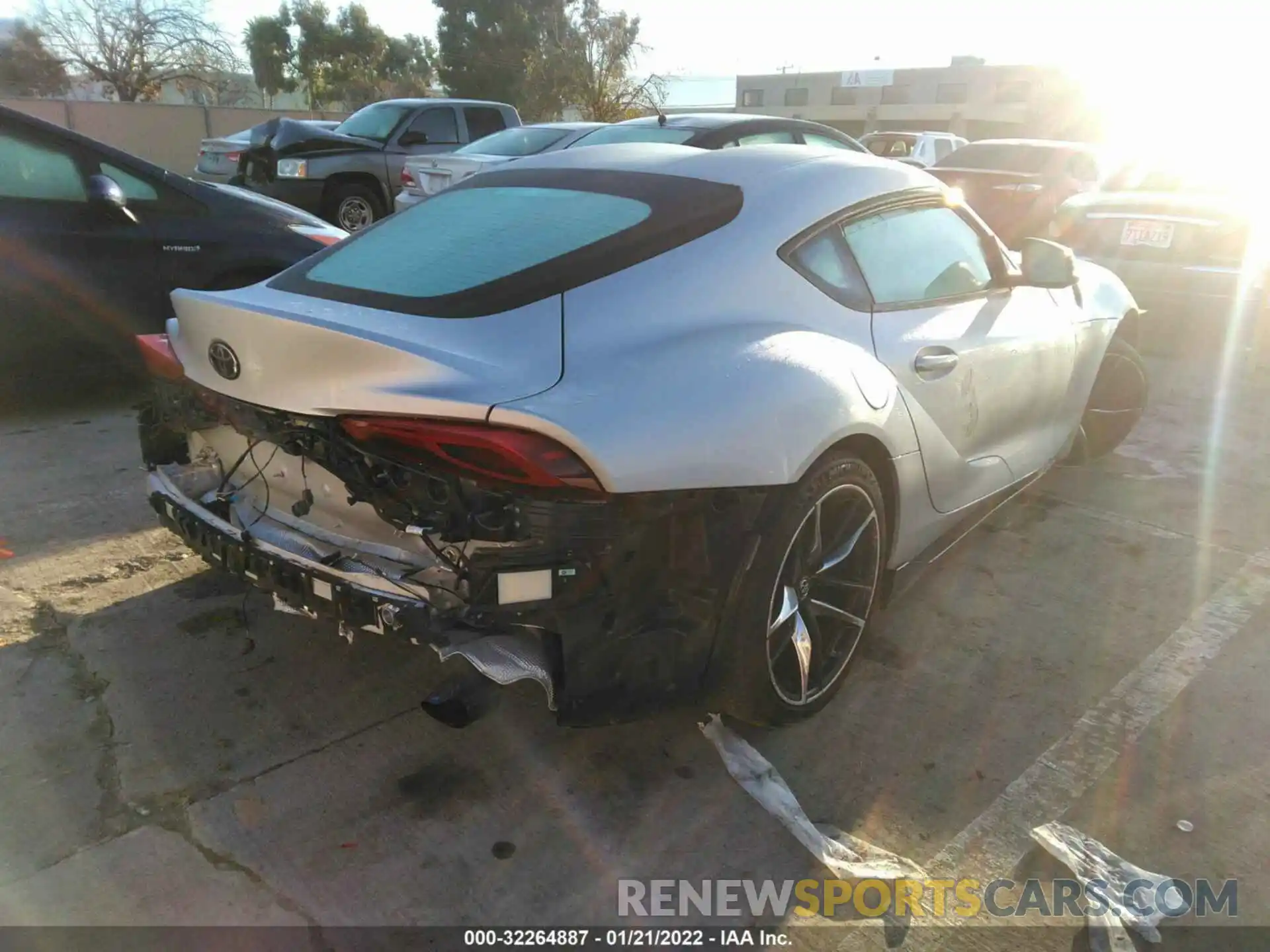 3 Photograph of a damaged car WZ1DB0C06MW038635 TOYOTA GR SUPRA 2021