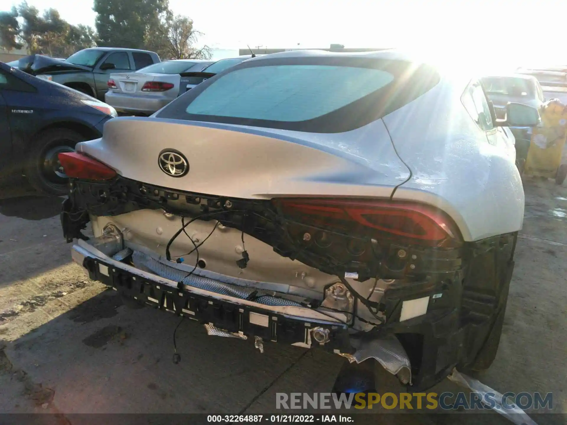 5 Photograph of a damaged car WZ1DB0C06MW038635 TOYOTA GR SUPRA 2021