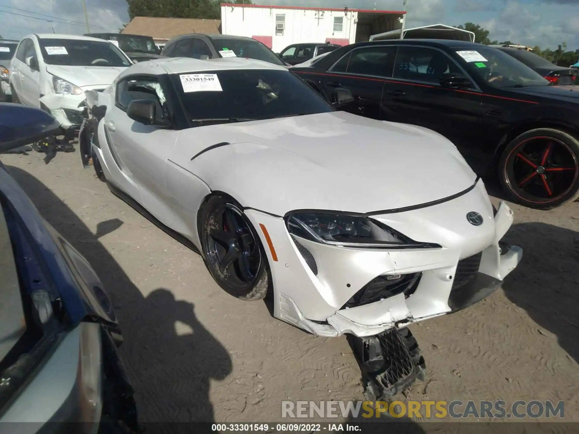 1 Photograph of a damaged car WZ1DB0C06MW043480 TOYOTA GR SUPRA 2021