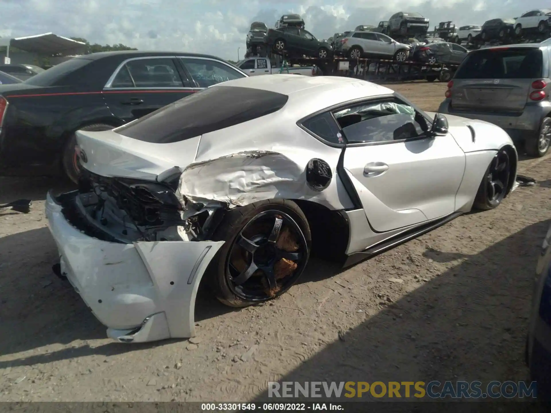 4 Photograph of a damaged car WZ1DB0C06MW043480 TOYOTA GR SUPRA 2021