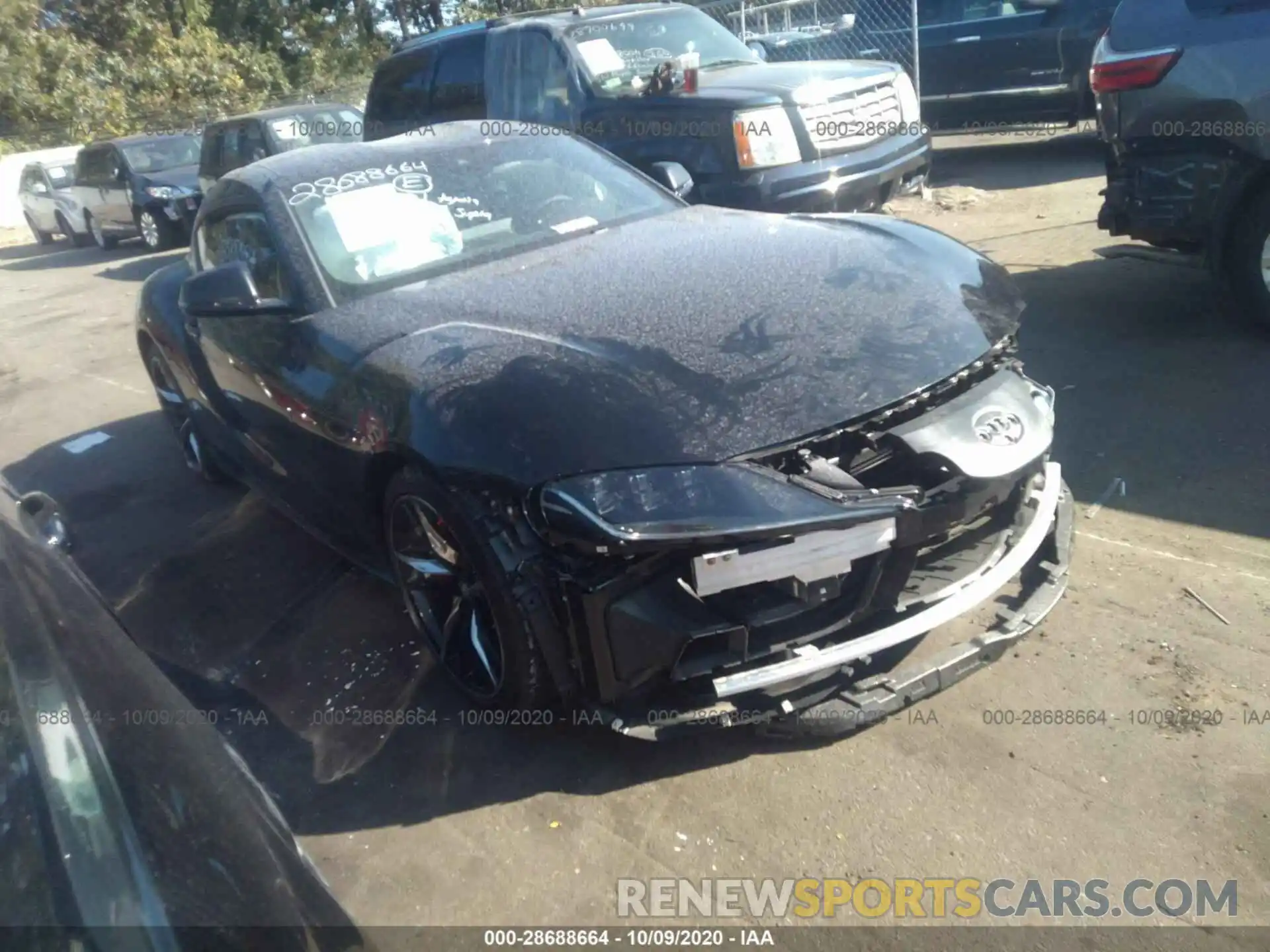 1 Photograph of a damaged car WZ1DB0C07MW034397 TOYOTA GR SUPRA 2021