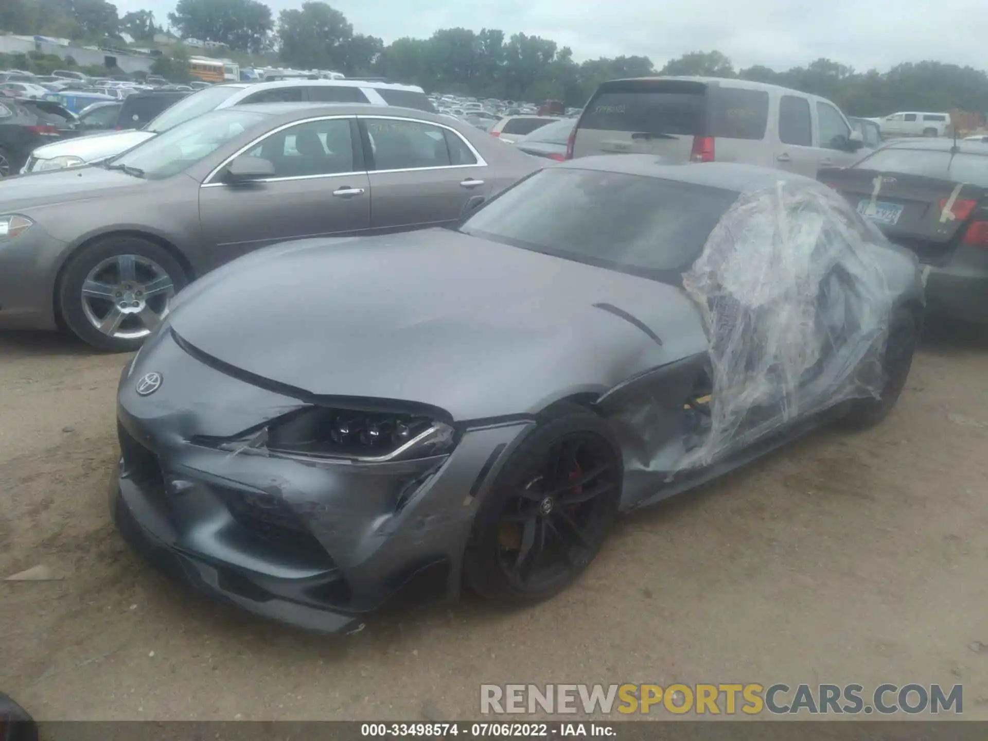 2 Photograph of a damaged car WZ1DB0C07MW034609 TOYOTA GR SUPRA 2021