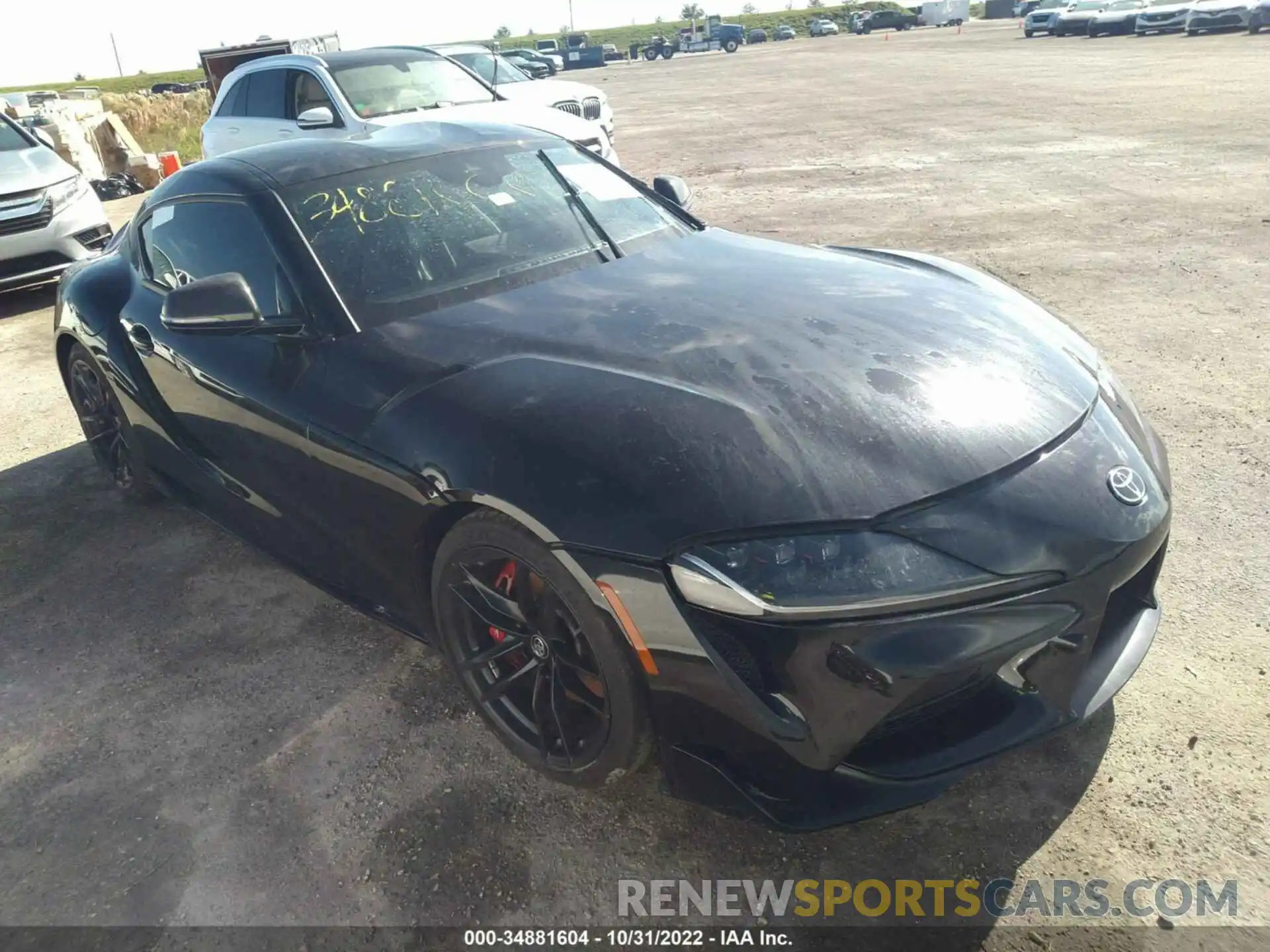 1 Photograph of a damaged car WZ1DB0C07MW036599 TOYOTA GR SUPRA 2021