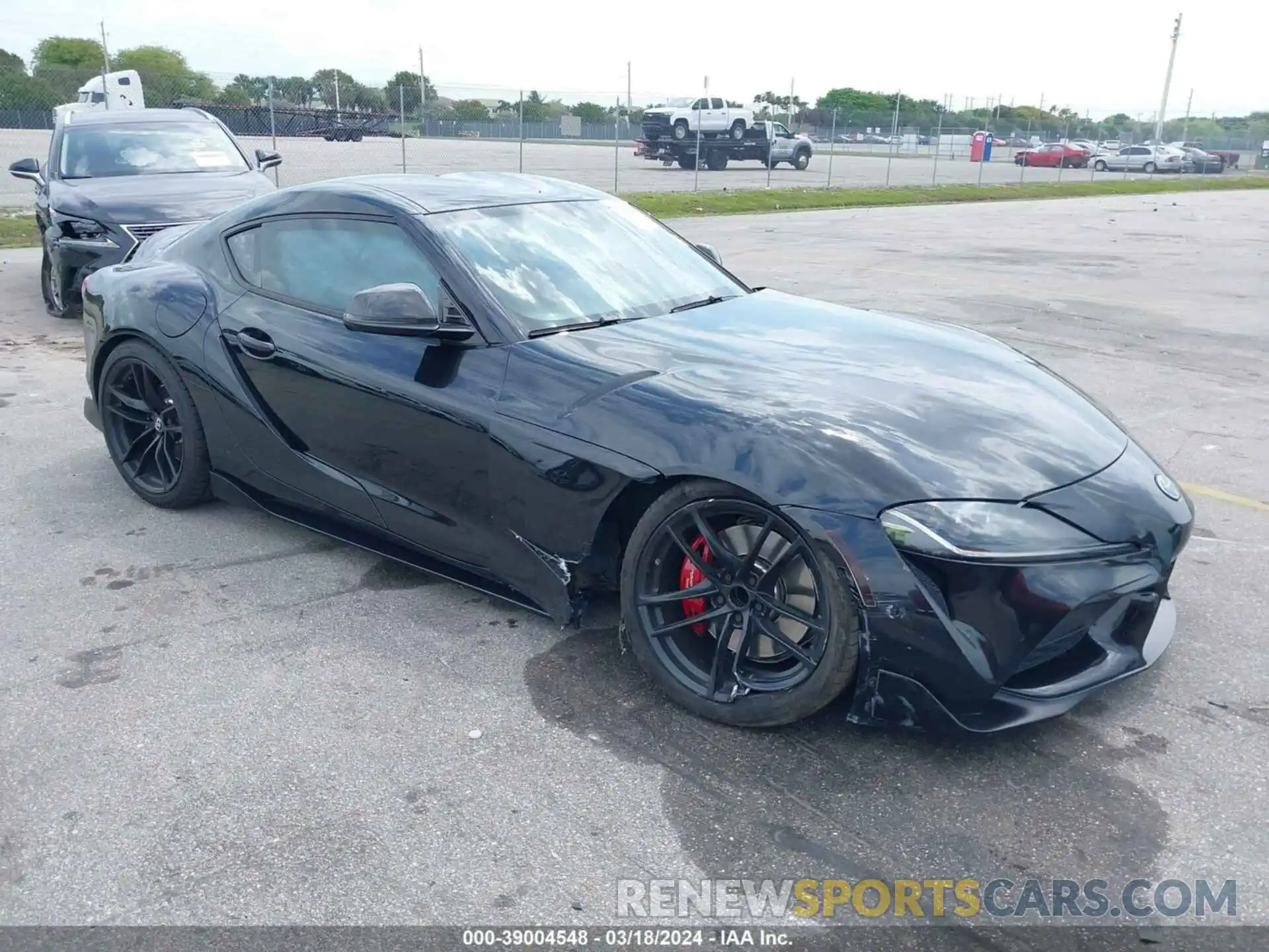 1 Photograph of a damaged car WZ1DB0C07MW037140 TOYOTA GR SUPRA 2021