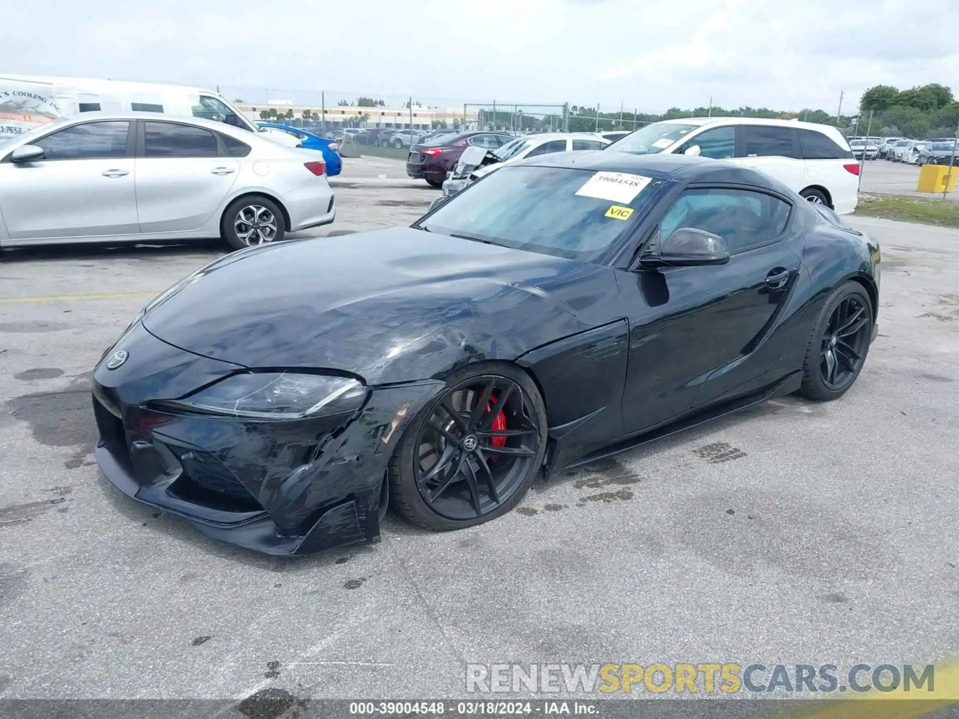 2 Photograph of a damaged car WZ1DB0C07MW037140 TOYOTA GR SUPRA 2021